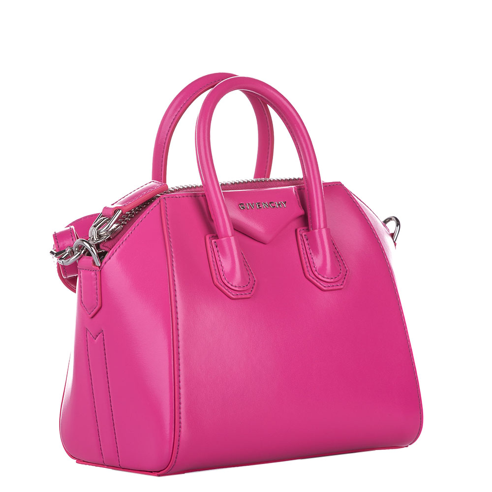 

Givenchy Pink Leather Mini Antigona Bag