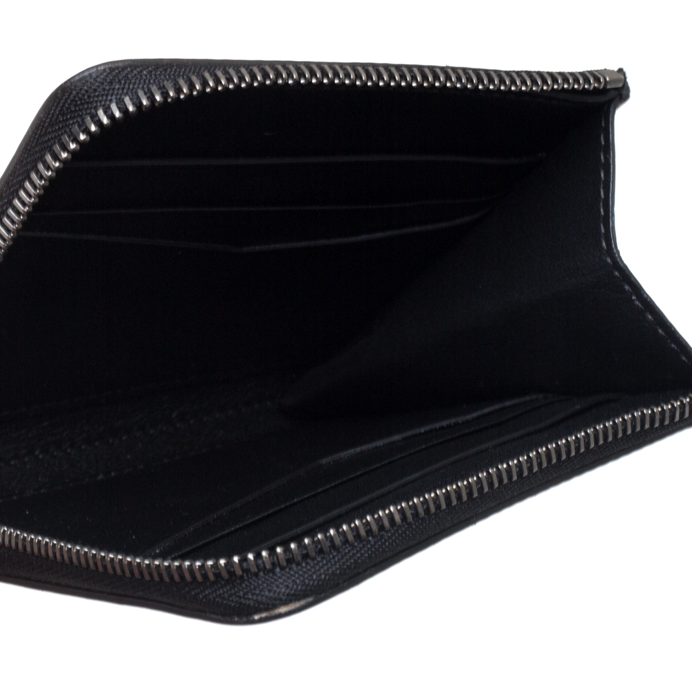 

Givenchy Black Leather Zip Around Wallet