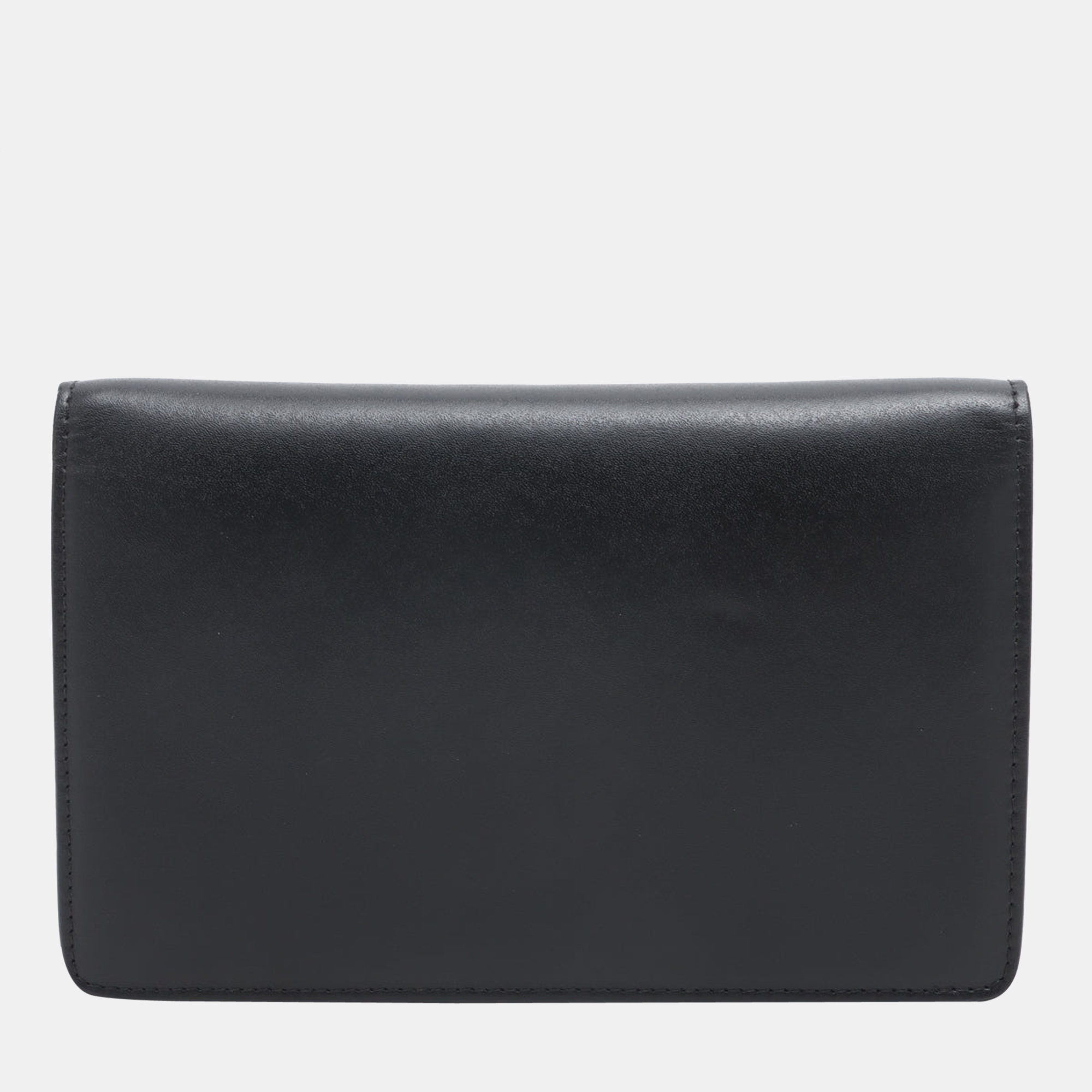 

Givenchy Embossed Star calf Chain wallet Black