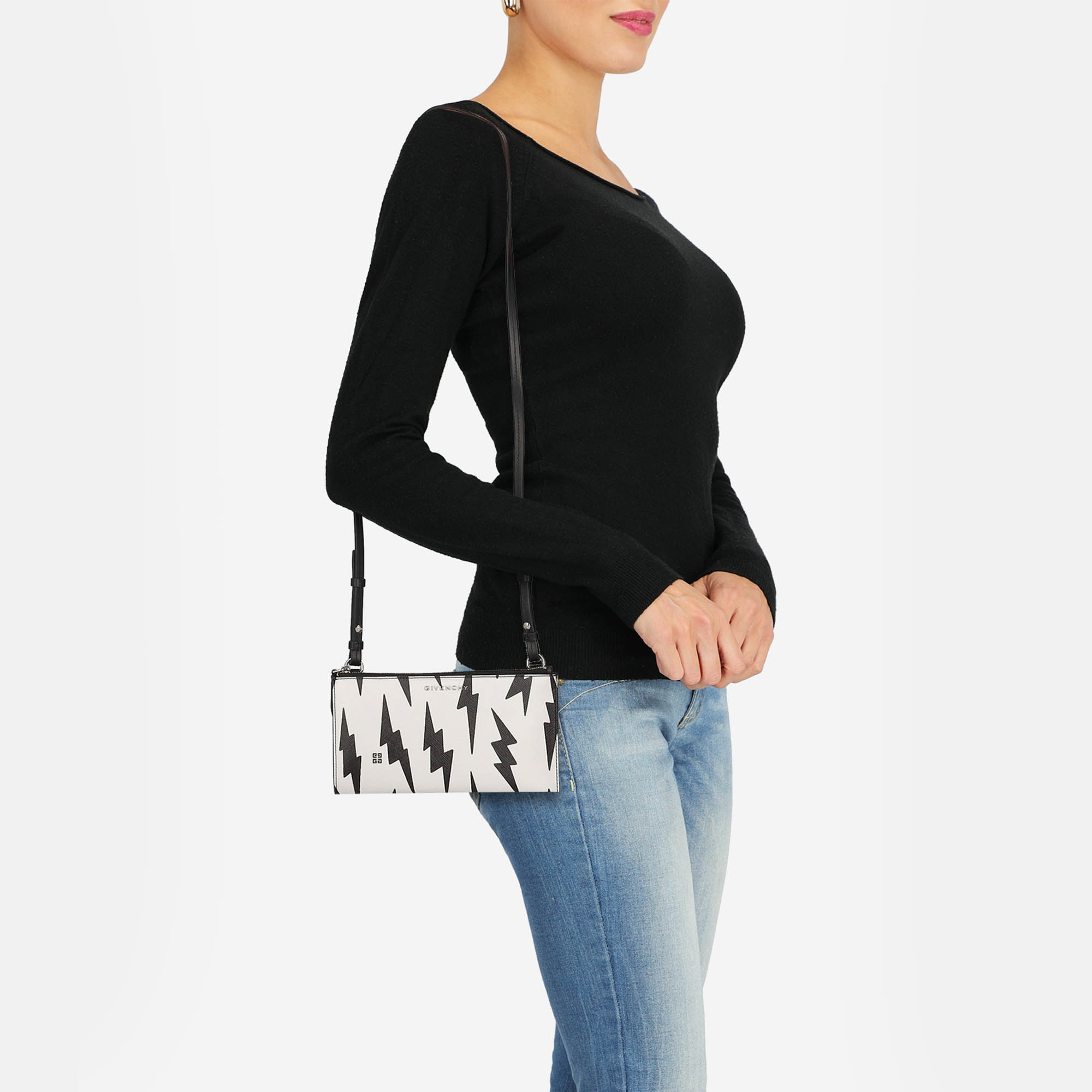 

Givenchy Women's Leather Cross Body Bag - Black