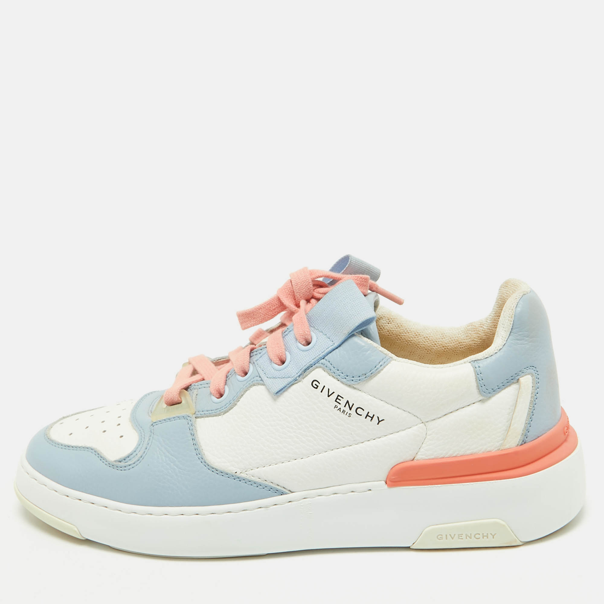 

Givenchy Multicolor Leather Wings ow Top Sneakers Size