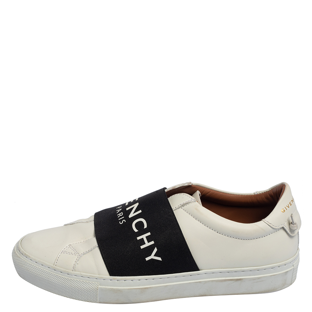 

Givenchy White Leather Urban Street Sneakers Size