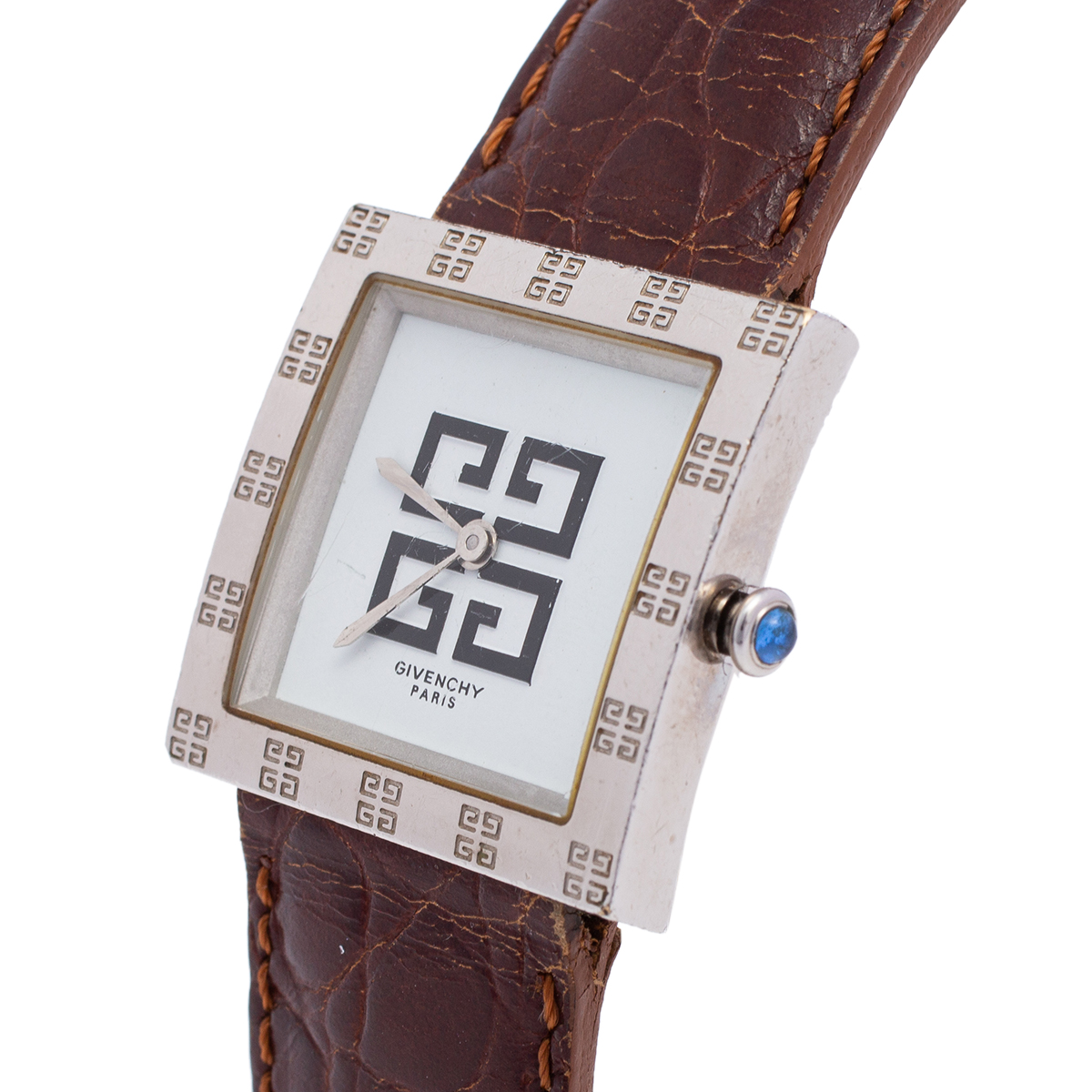 

Givenchy White Stainless Steel Apsaras REG
