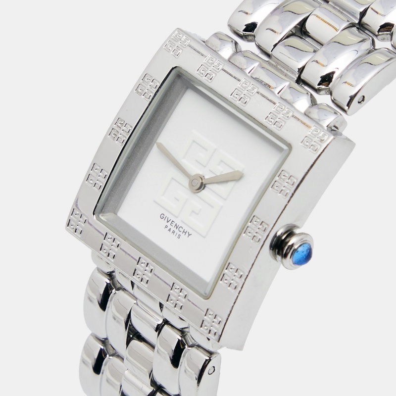 

Givenchy Silver White Stainless Steel Apsaras REG1558962 Women's Wristwatch