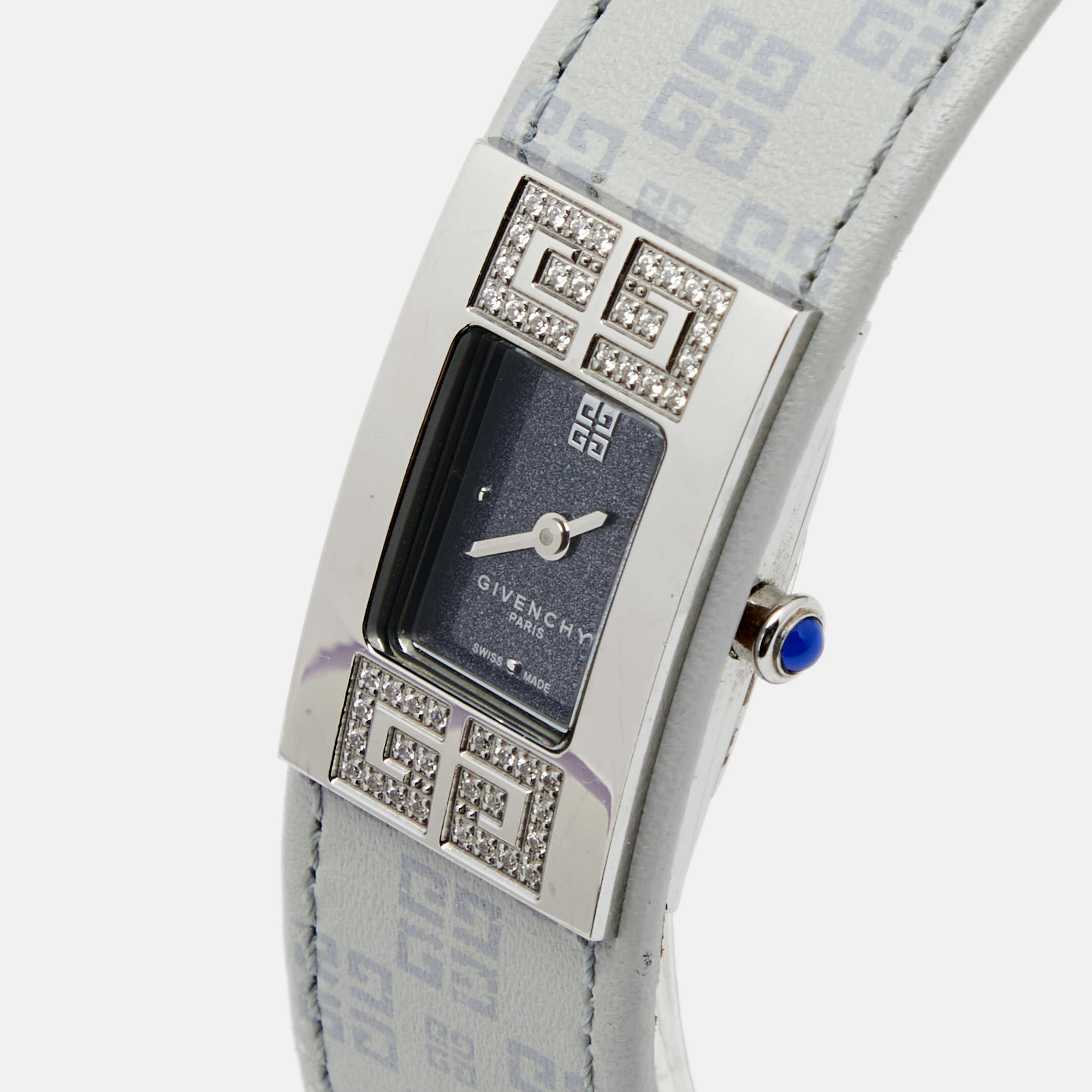 

Givenchy Grey Stainless Steel Expression REG