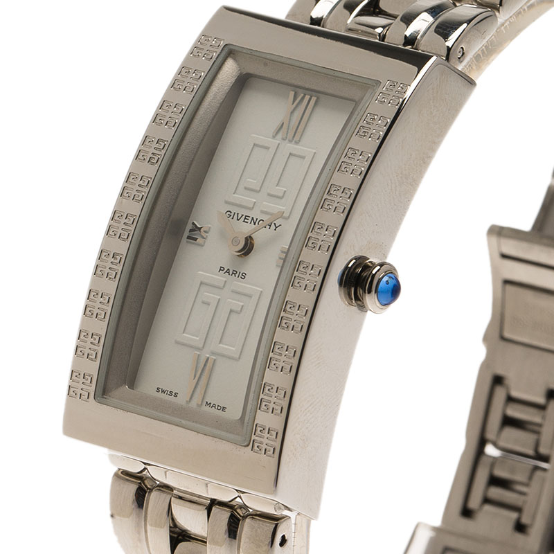 

Givenchy White Stainless Steel Apsaras Women's Wristwatch