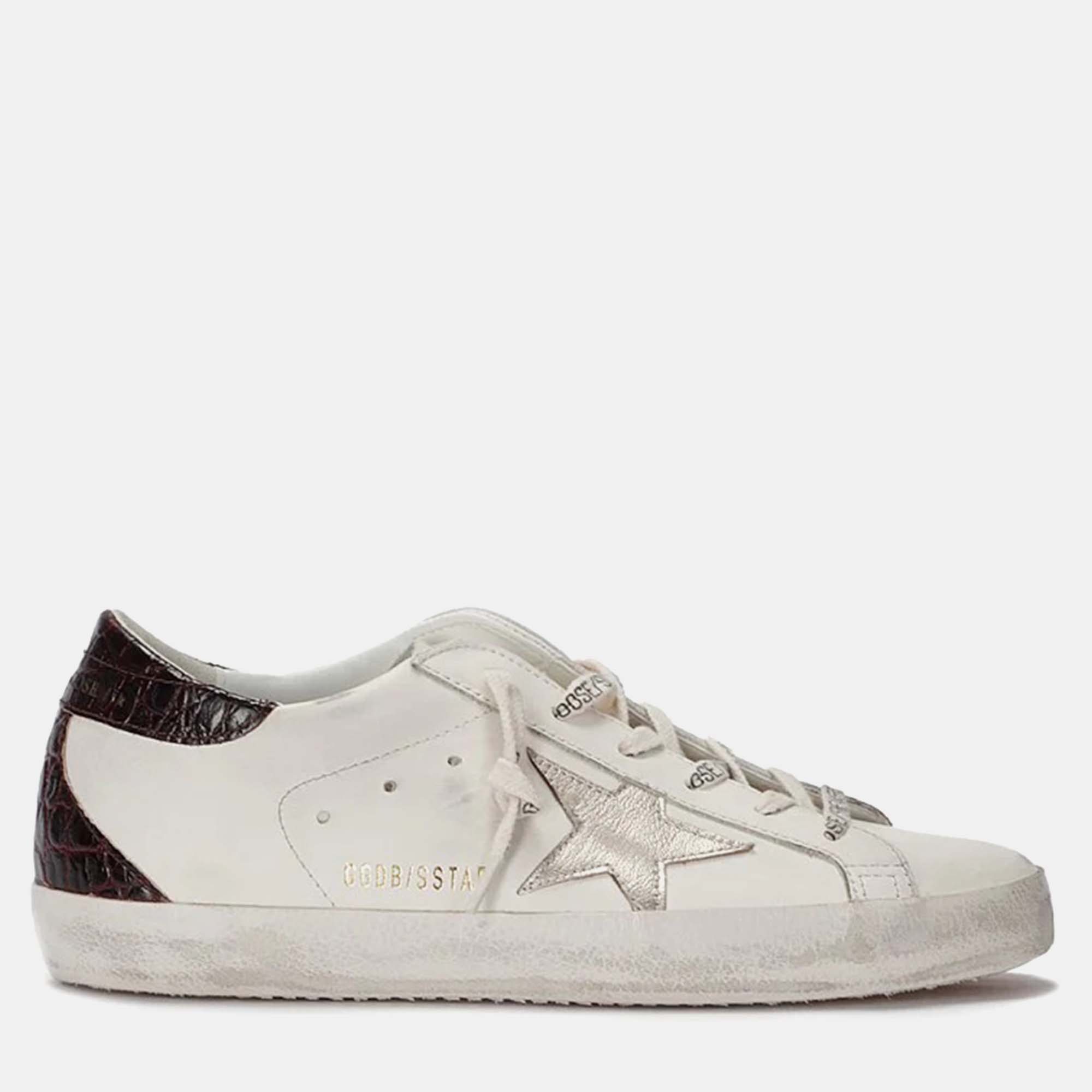 

Golden Goose Superstar Grey Leather Sneakers