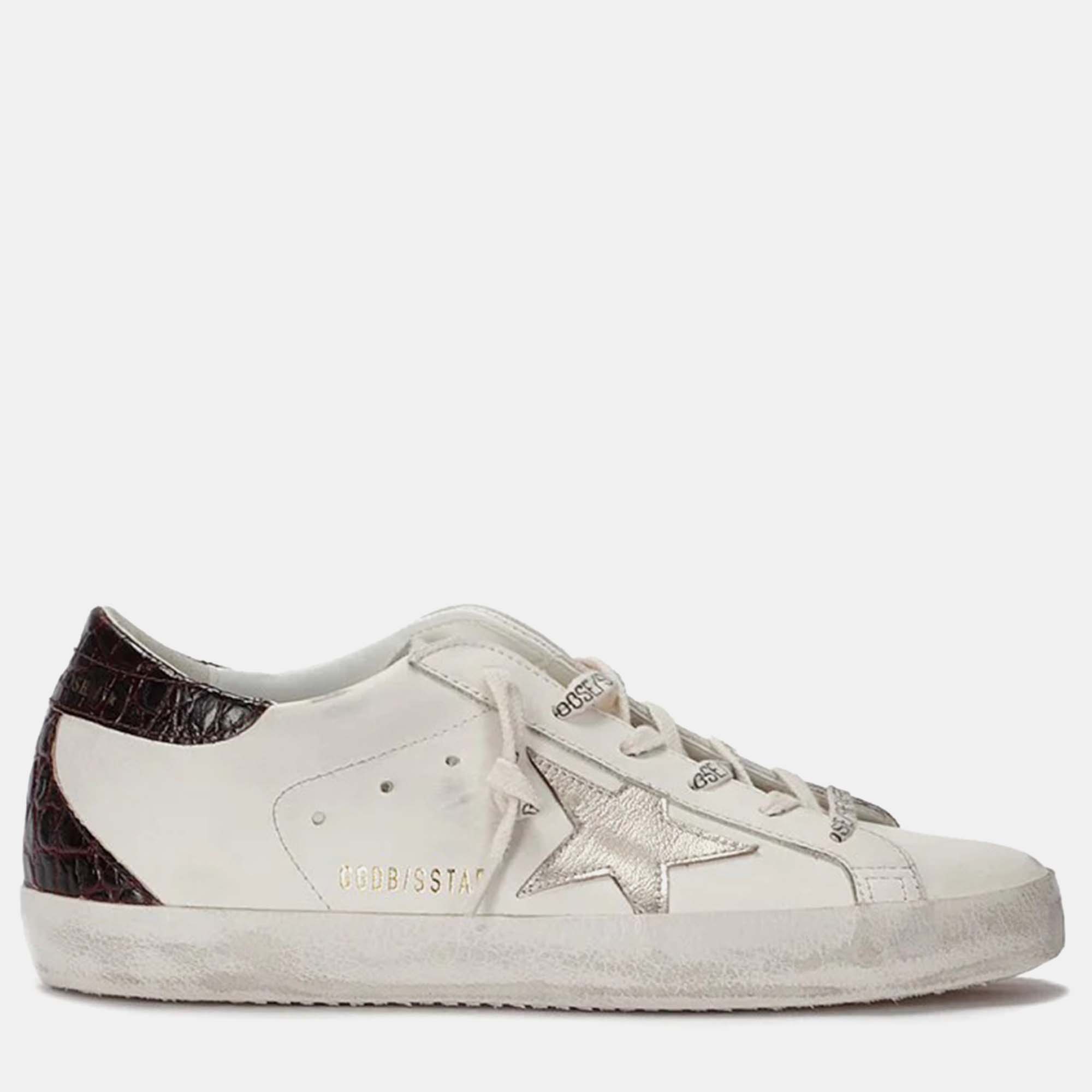 

Golden Goose Superstar Grey Leather Sneakers EU37.5