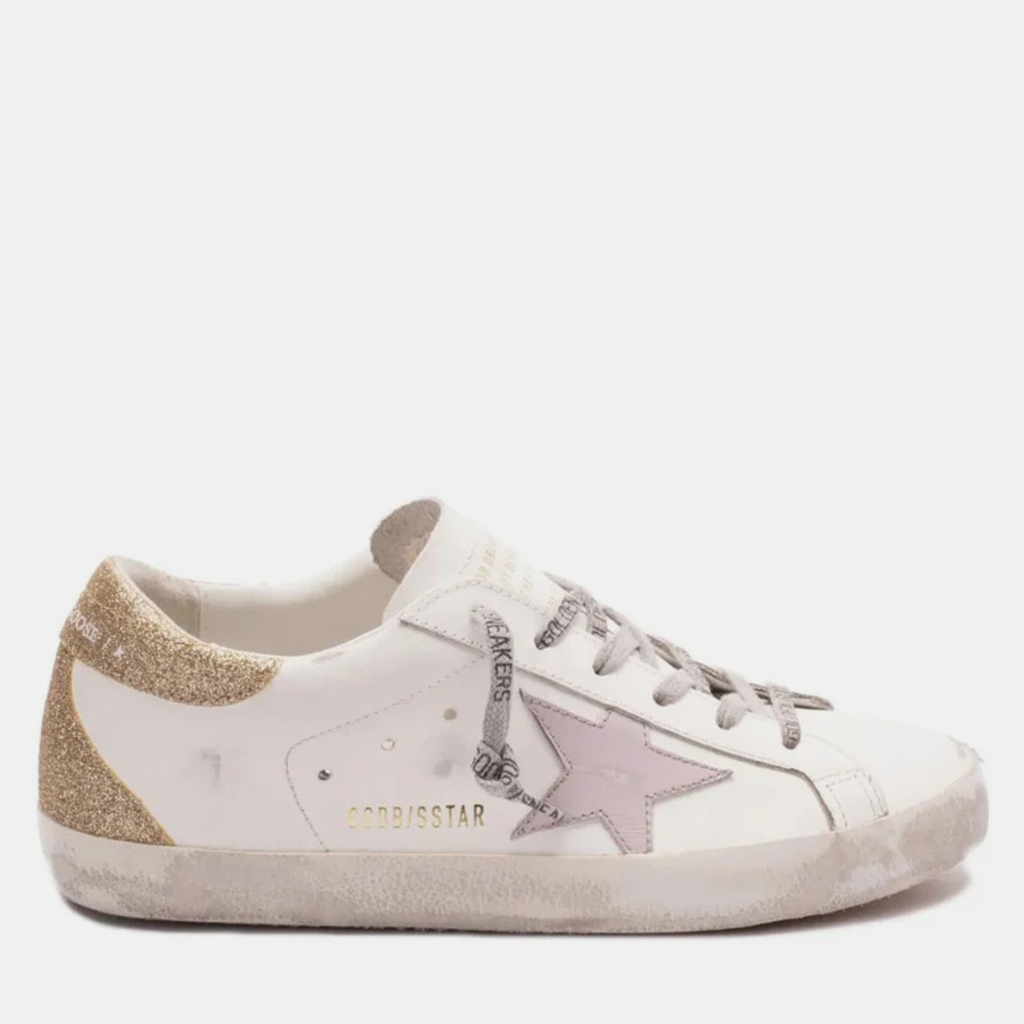 

Golden Goose White Leather Sneakers