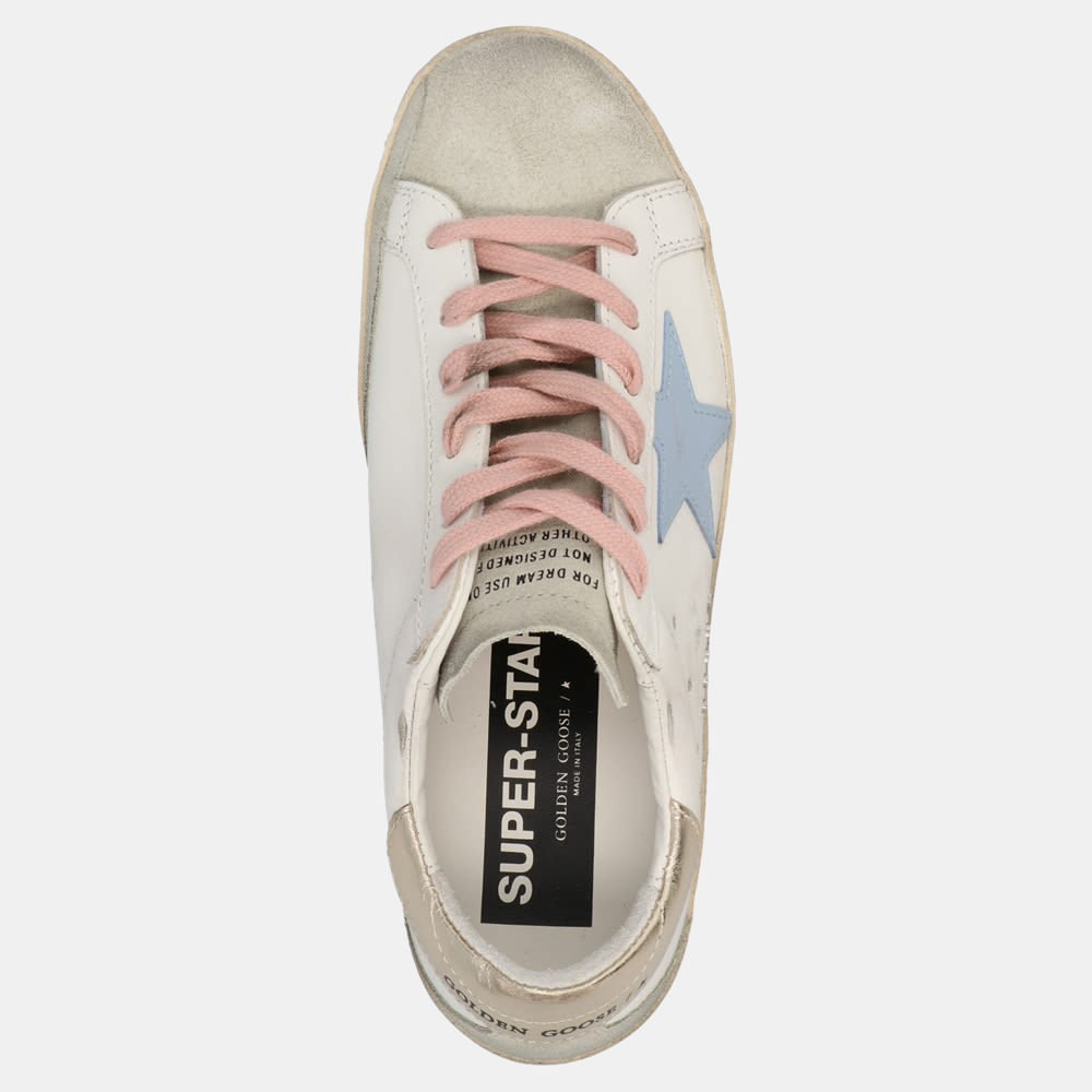 

Golden Goose White/Multicolor Super-star Sneaker Size EU