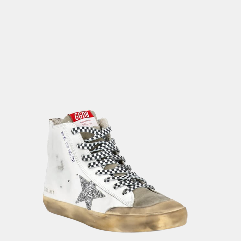 

Golden Goose White/brown High top Sneaker Size EU