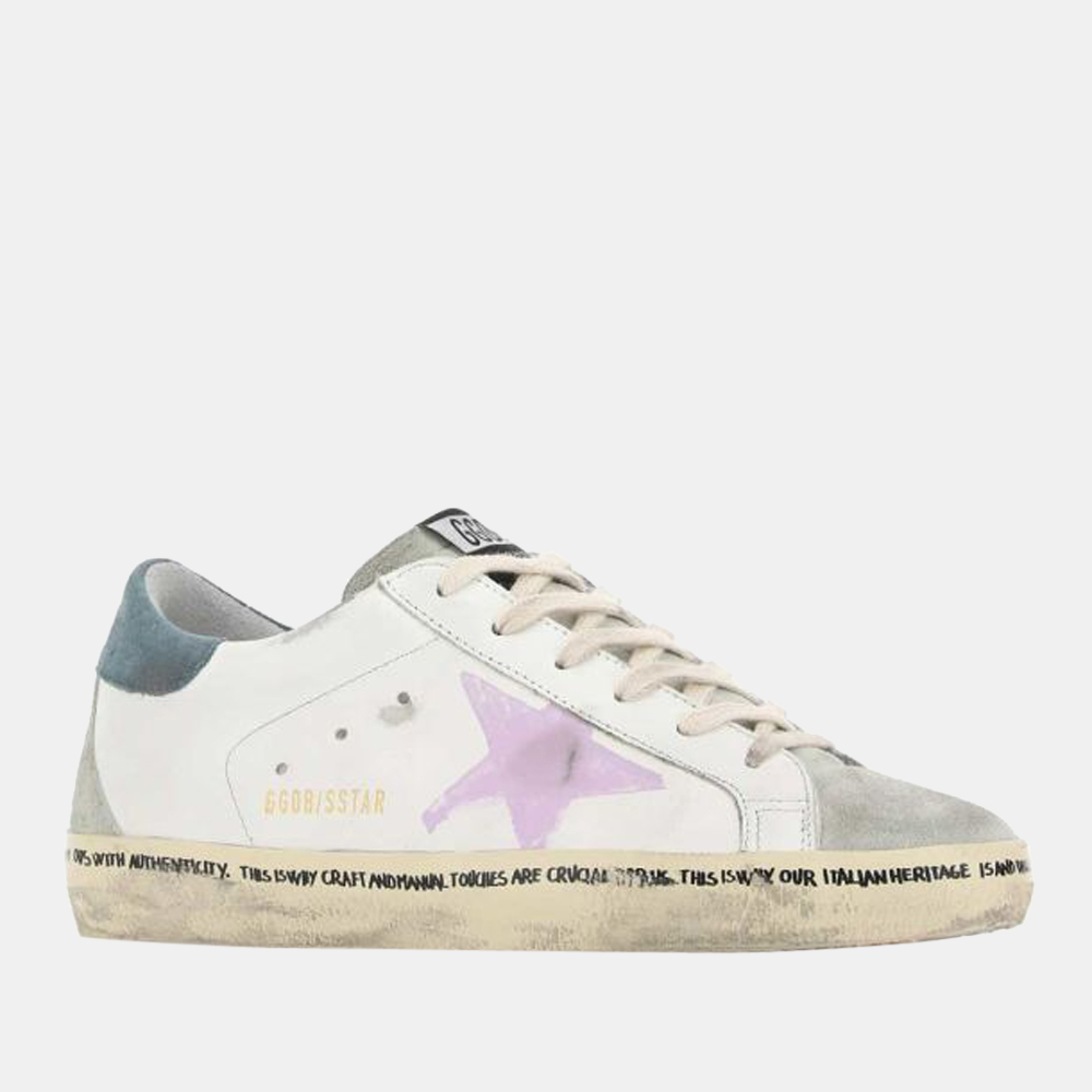 

Golden Goose White/Pink Star Deluxe Brand Sneakers Size EU, Multicolor