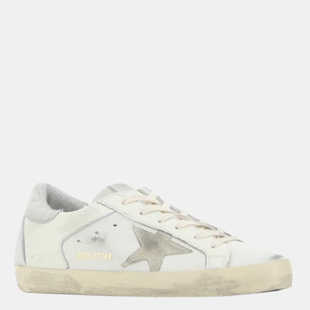 

Golden Goose Multi Leather Super Star Low Top Sneakers Size EU, Multicolor