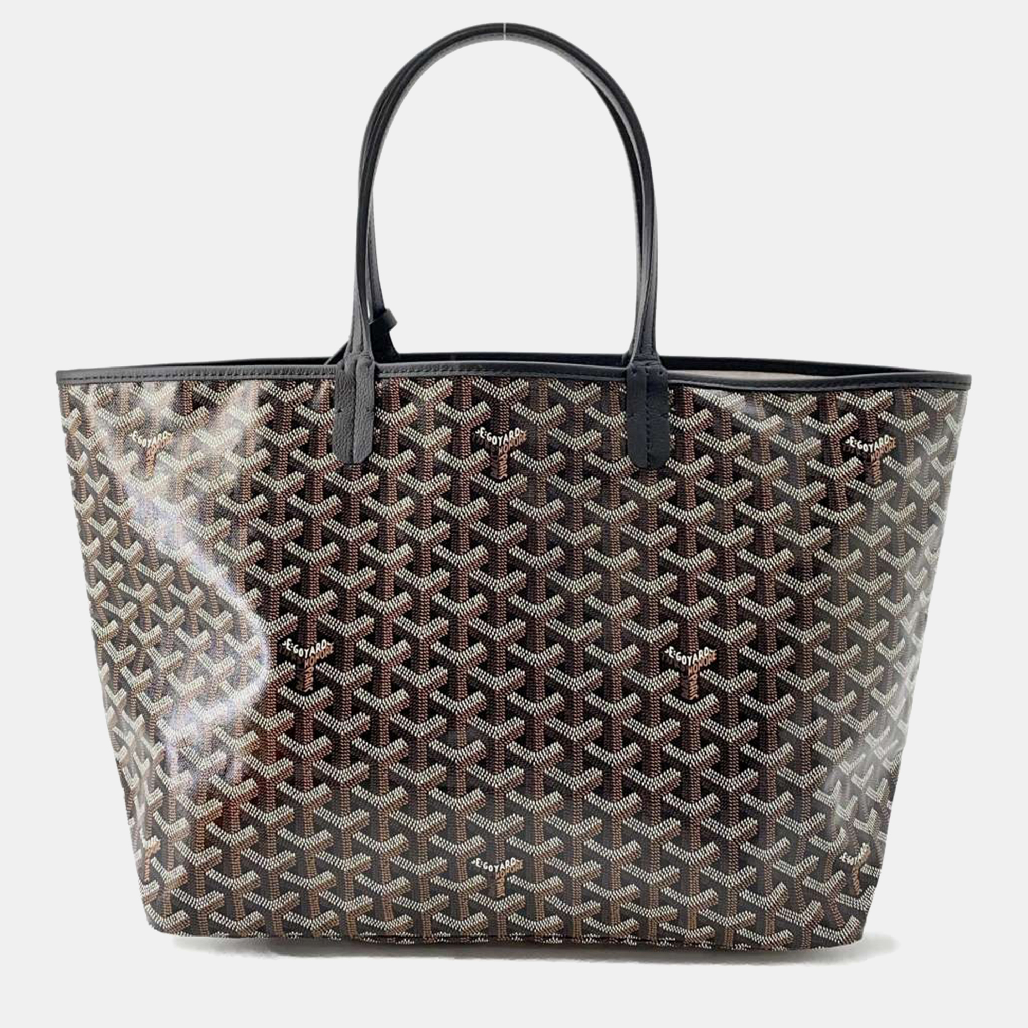 

Goyard Saint Louis Black Pvc Leather Size Pm