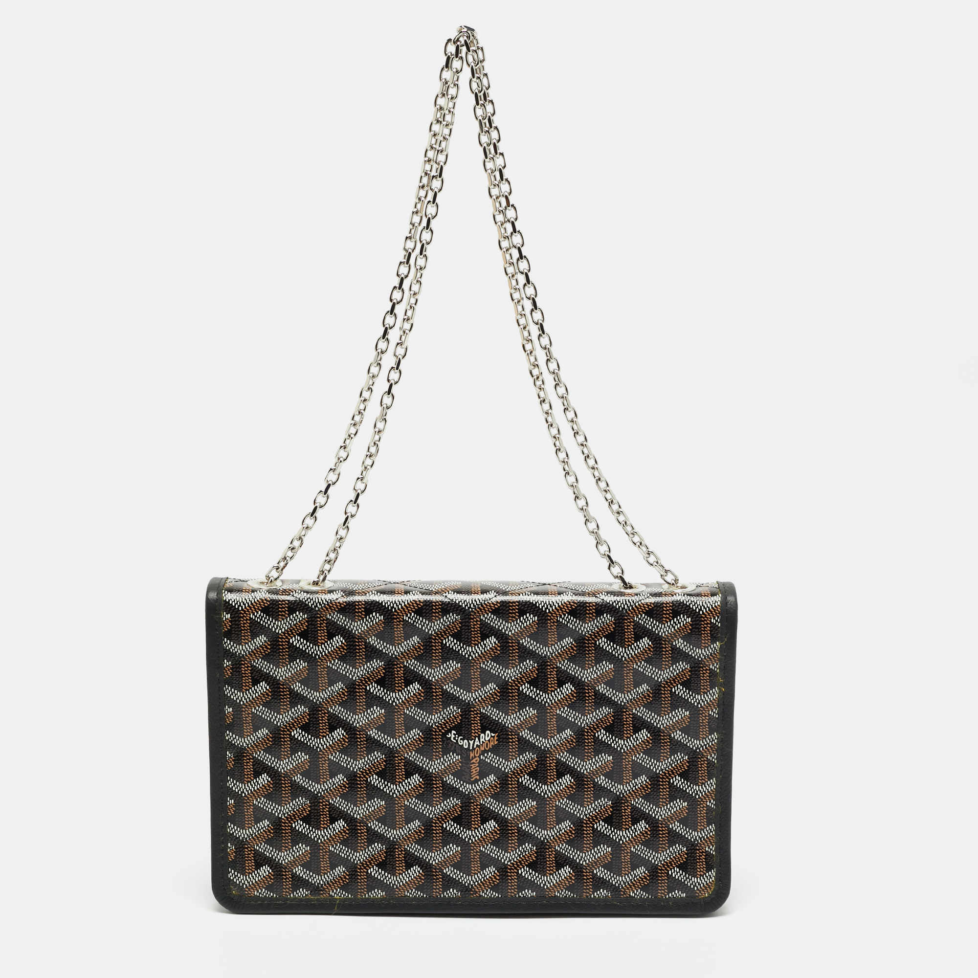 

Goyard Black Goyardine Coated Canvas Alexandre III Bag