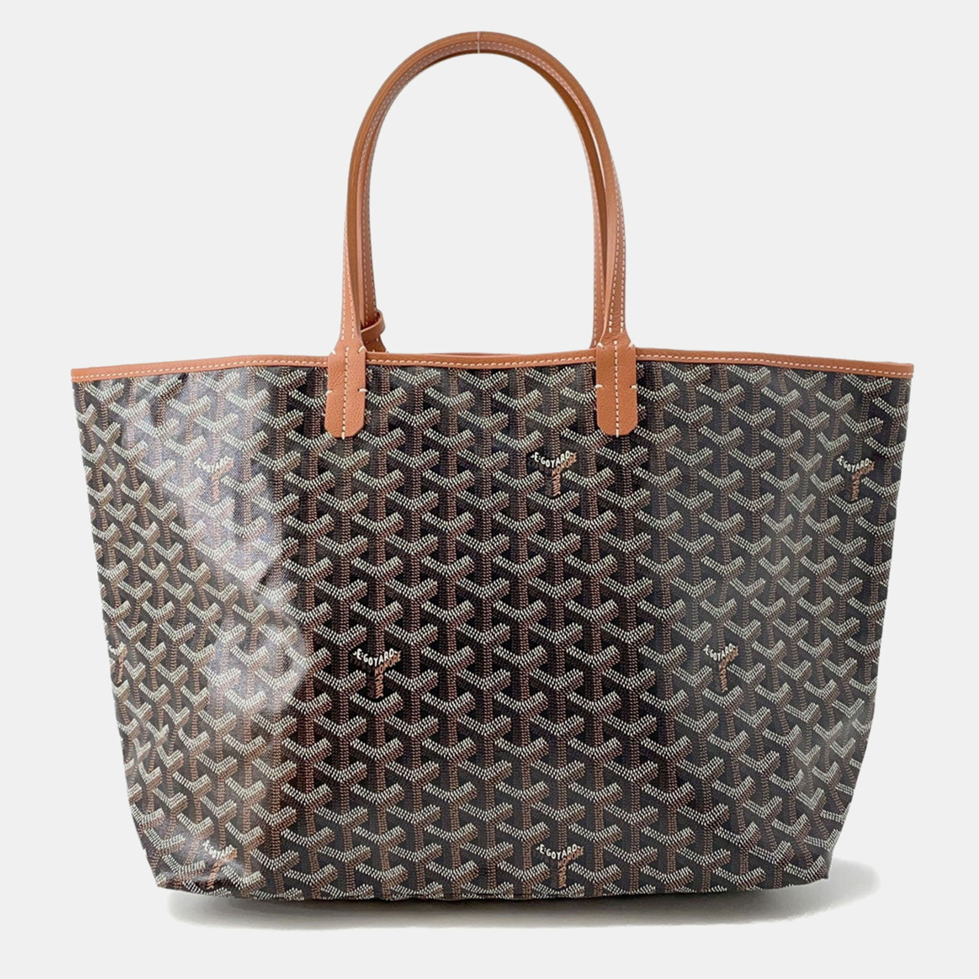 

Goyard Saint Louis Black/Natural Pvc Leather Size Pm