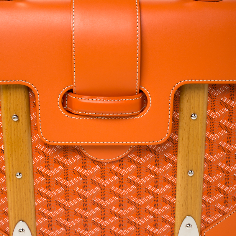 Vendôme leather handbag Goyard Orange in Leather - 34694381