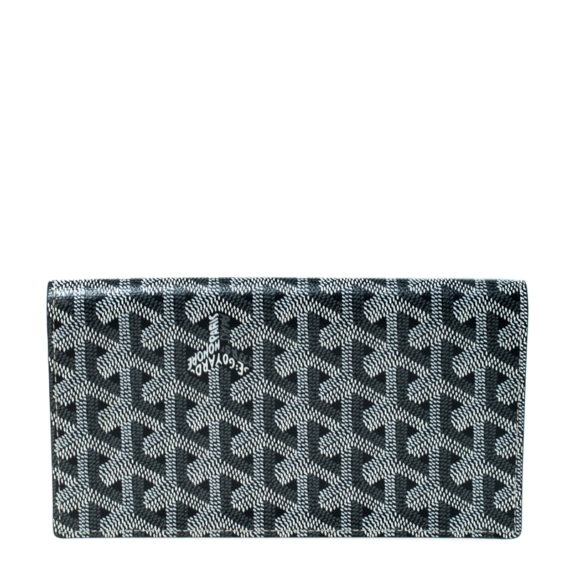 Leather wallet Goyard Grey in Leather - 34923949