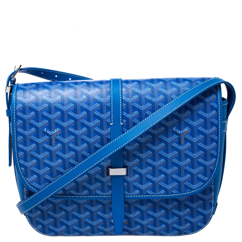 goyard blue bag