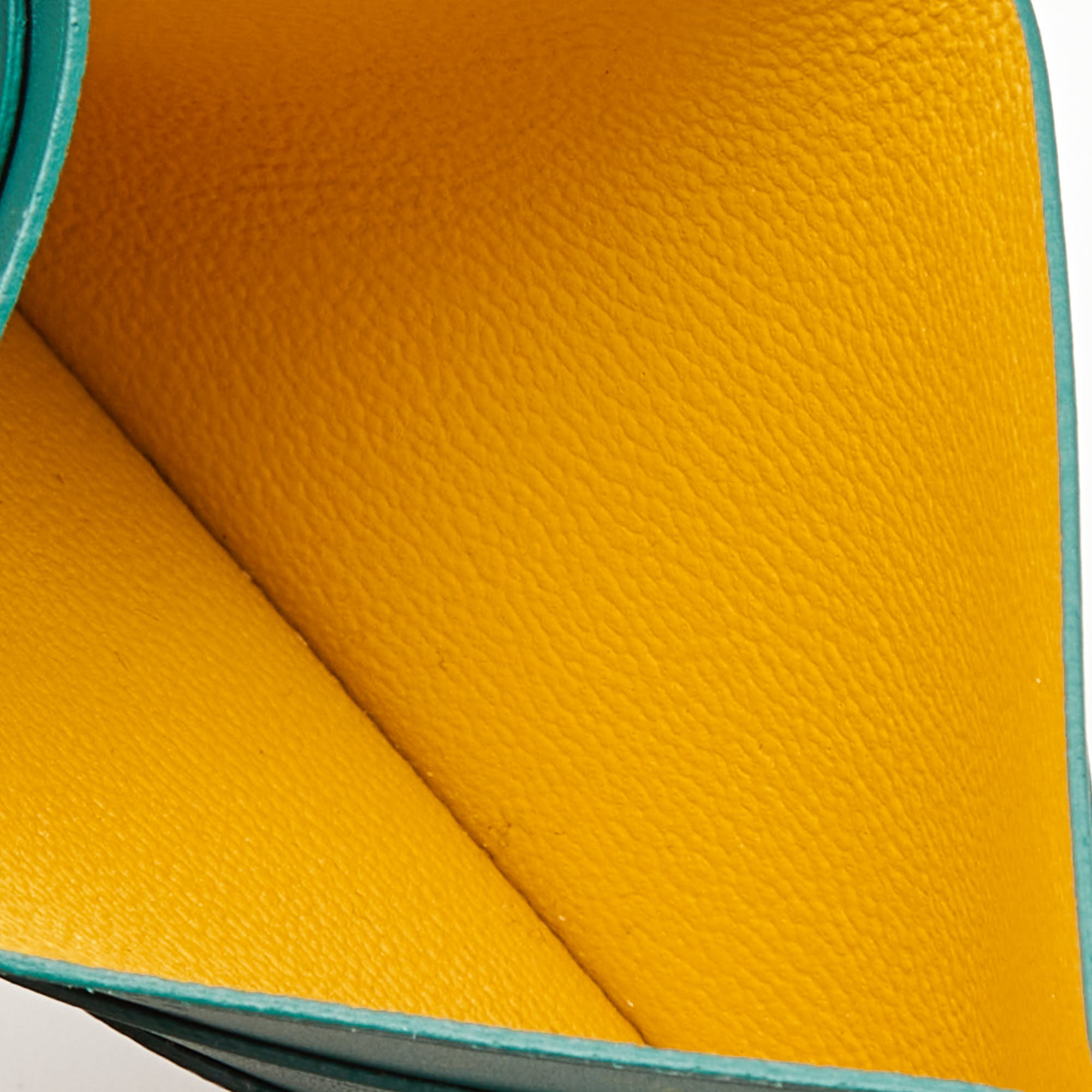 

Goyard Green Coated Canvas and Leather Saint Sulpice Card Holder