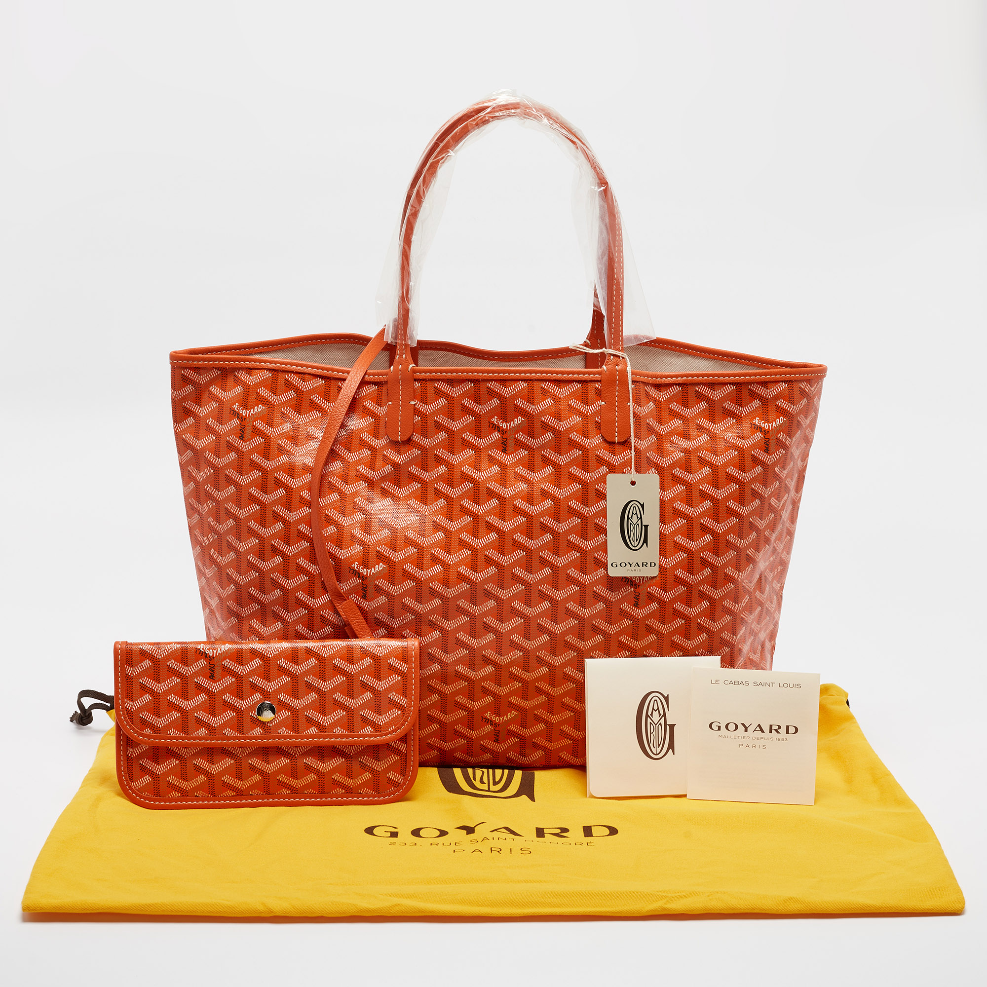 Goyard st louis orange sale