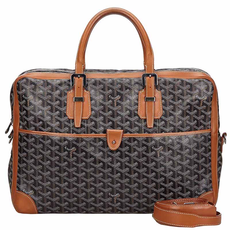 Coated canvas. Goyard портфель. Сумка Goyard оранжевая. Сумка Goyard мужская. Goyard Bag PNG.