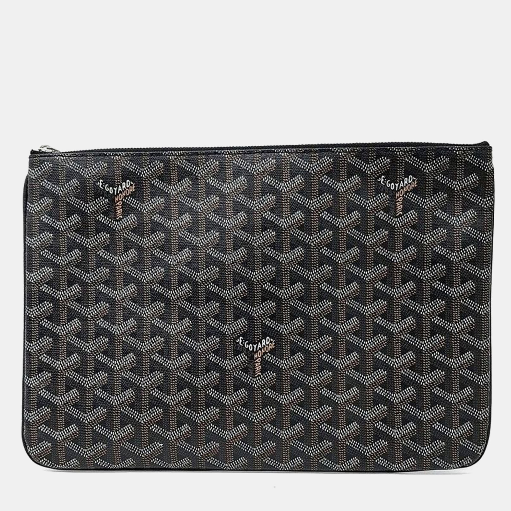 Pre-owned Goyard Senna Mm Bag In Brown