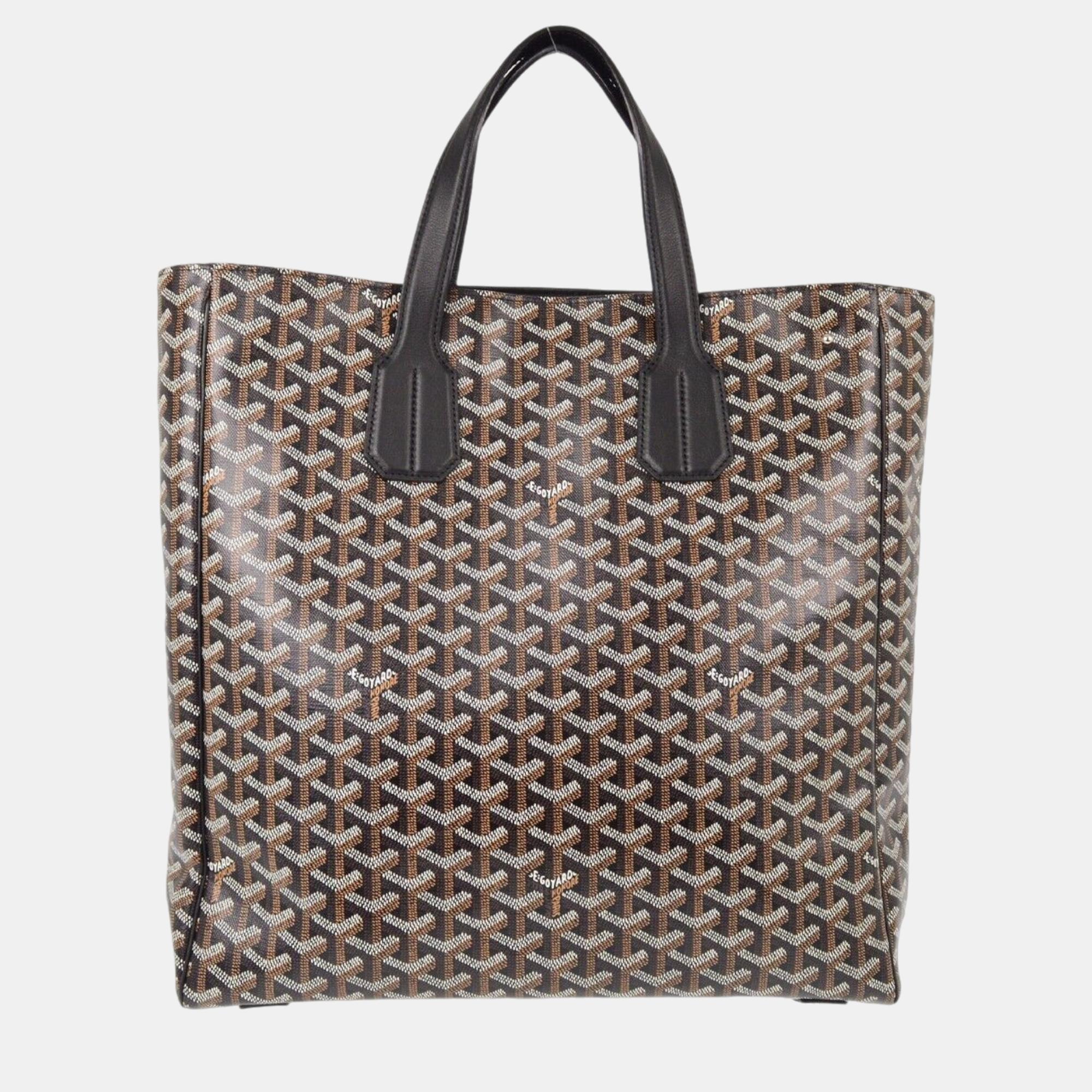 

Goyard Black Sac Voltaire Tote Handbag