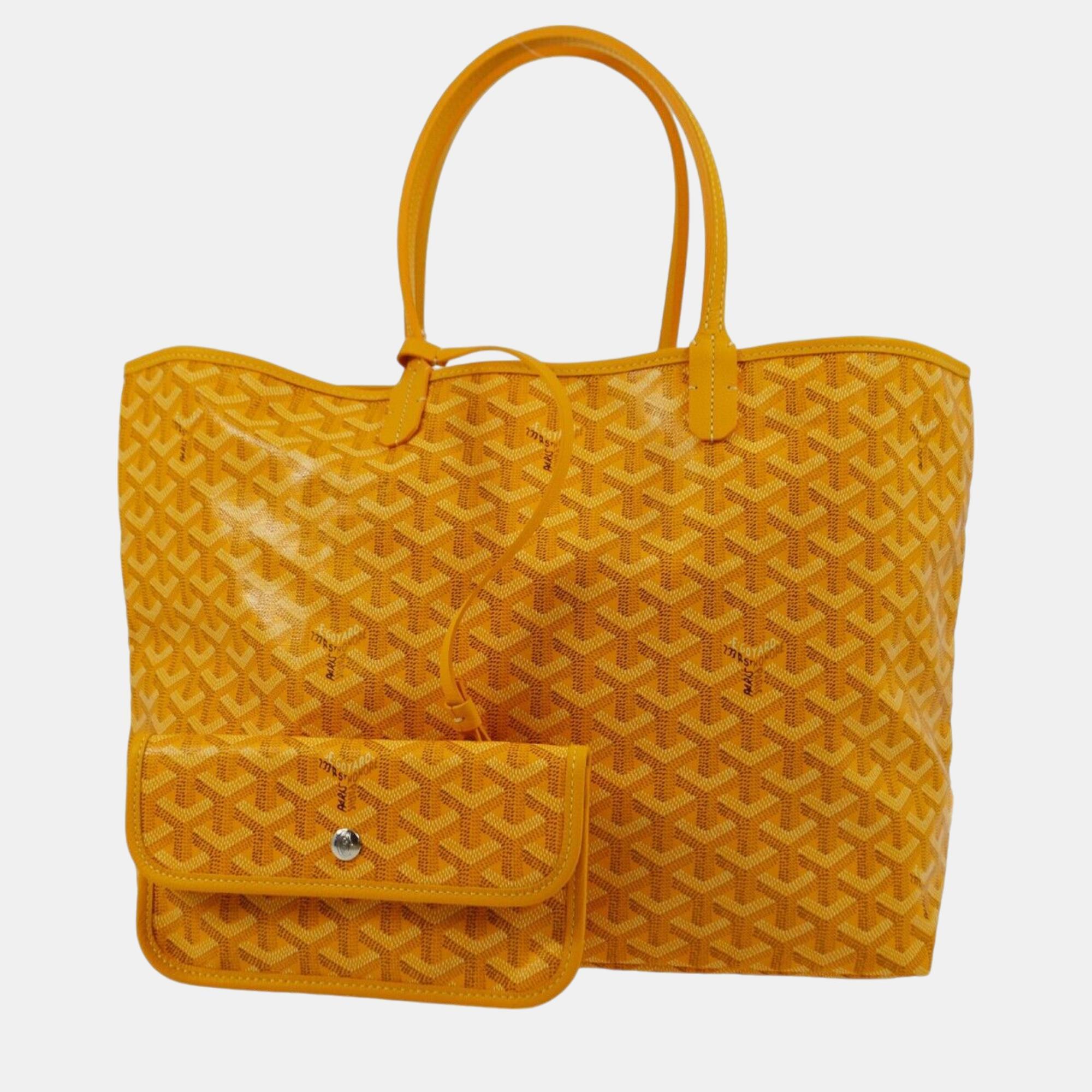 

Goyard Yellow St. Louis PM Tote Handbag