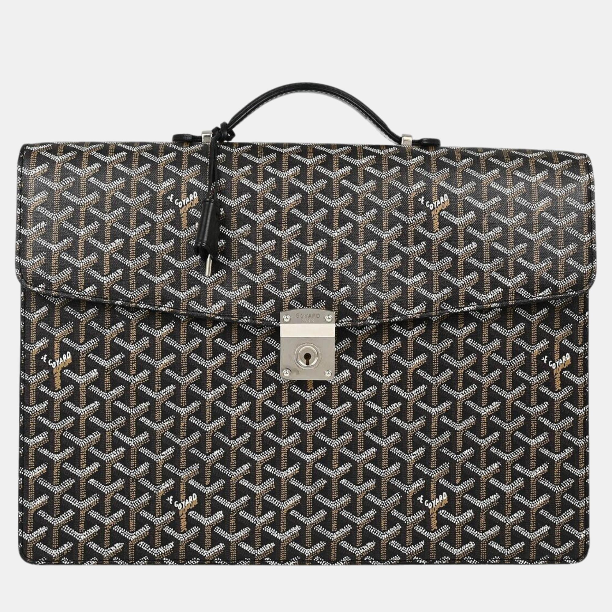 

Goyard Black Chypre Briefcase