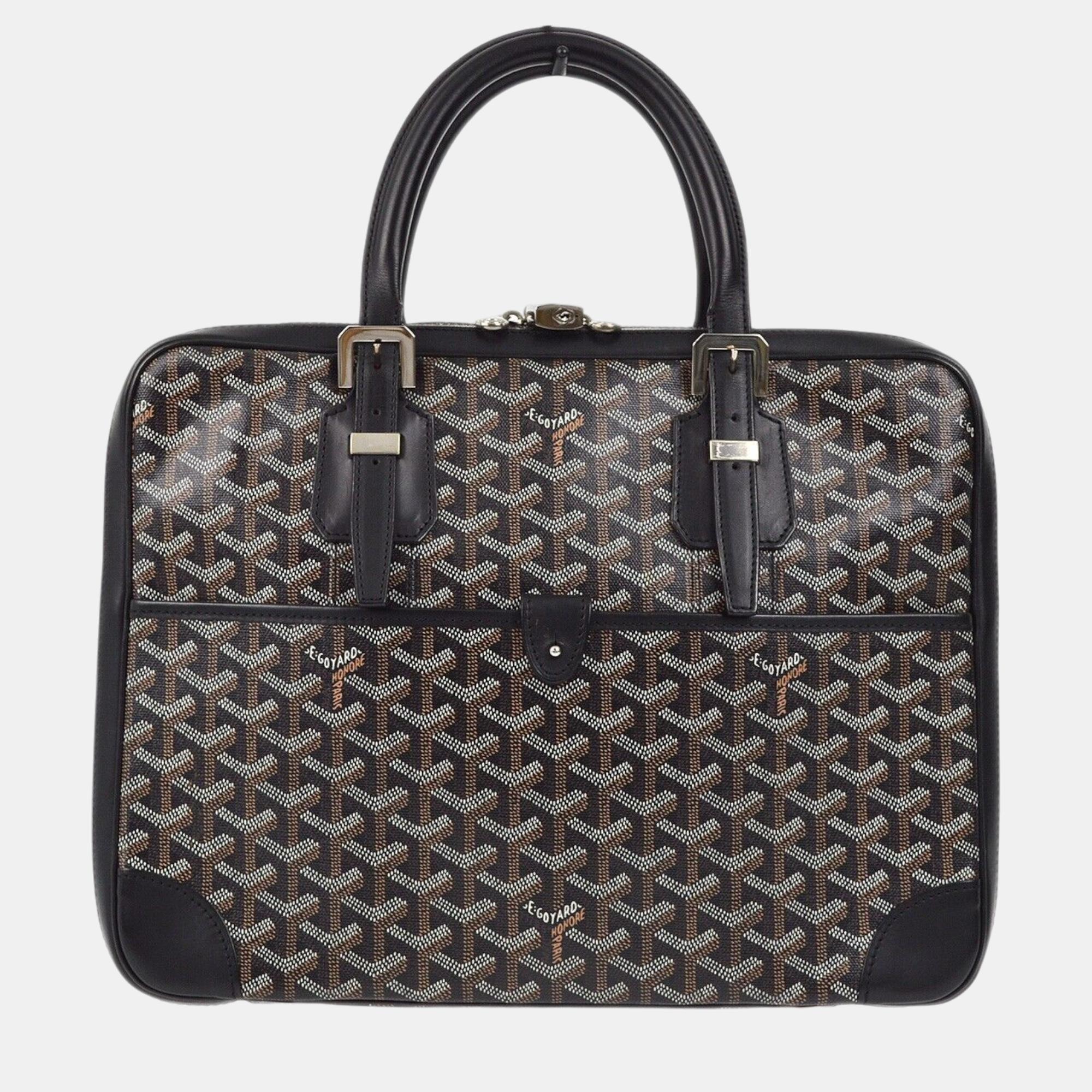 

Goyard Black Diplomat Briefcase Handbag