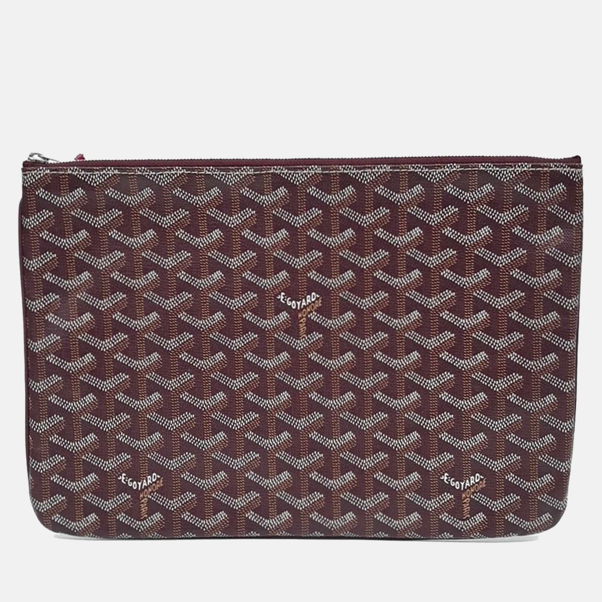 

Goyard Senna Clutch MM Bag, Burgundy