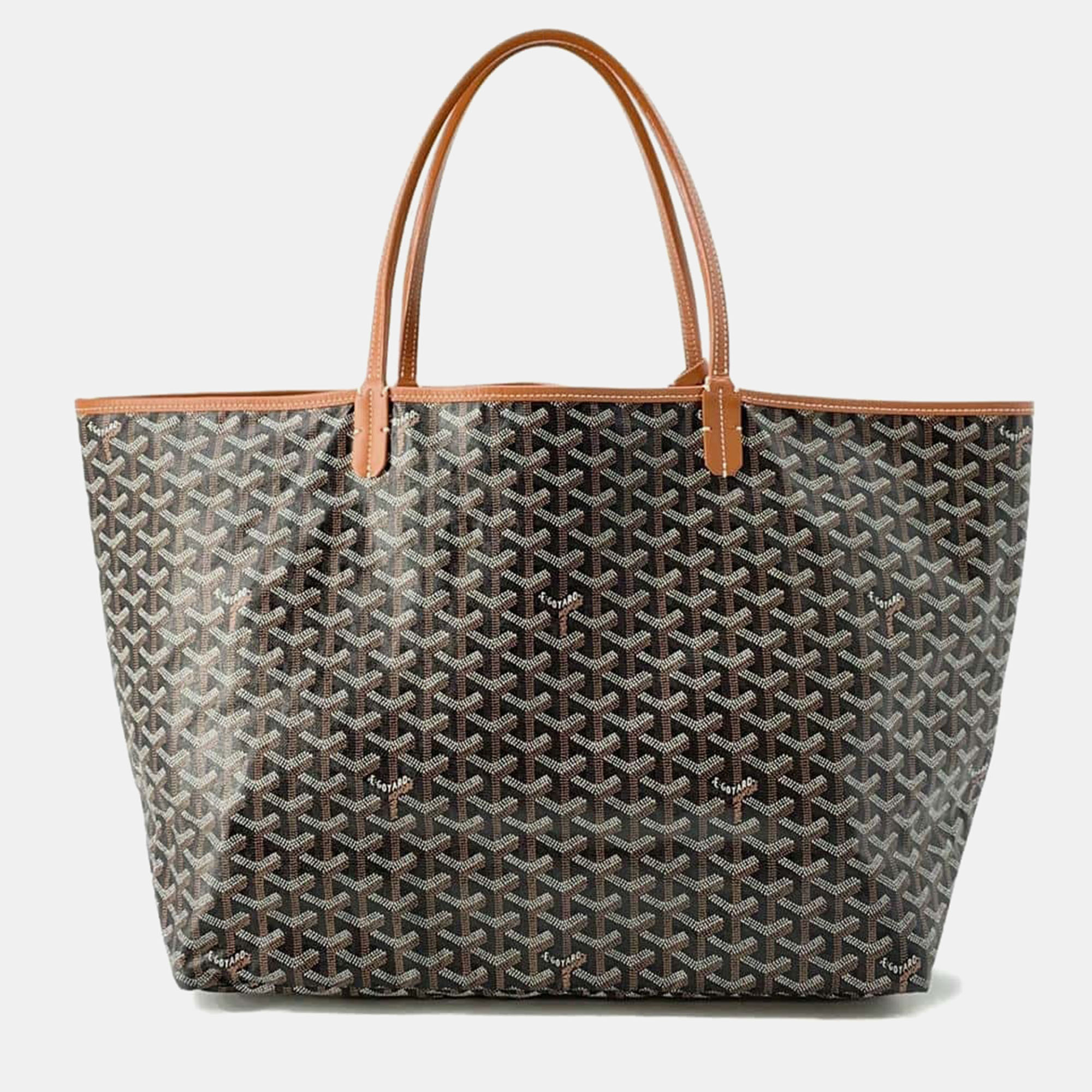 

Goyard Brown PVC Leather Saint Louis bag Size GM