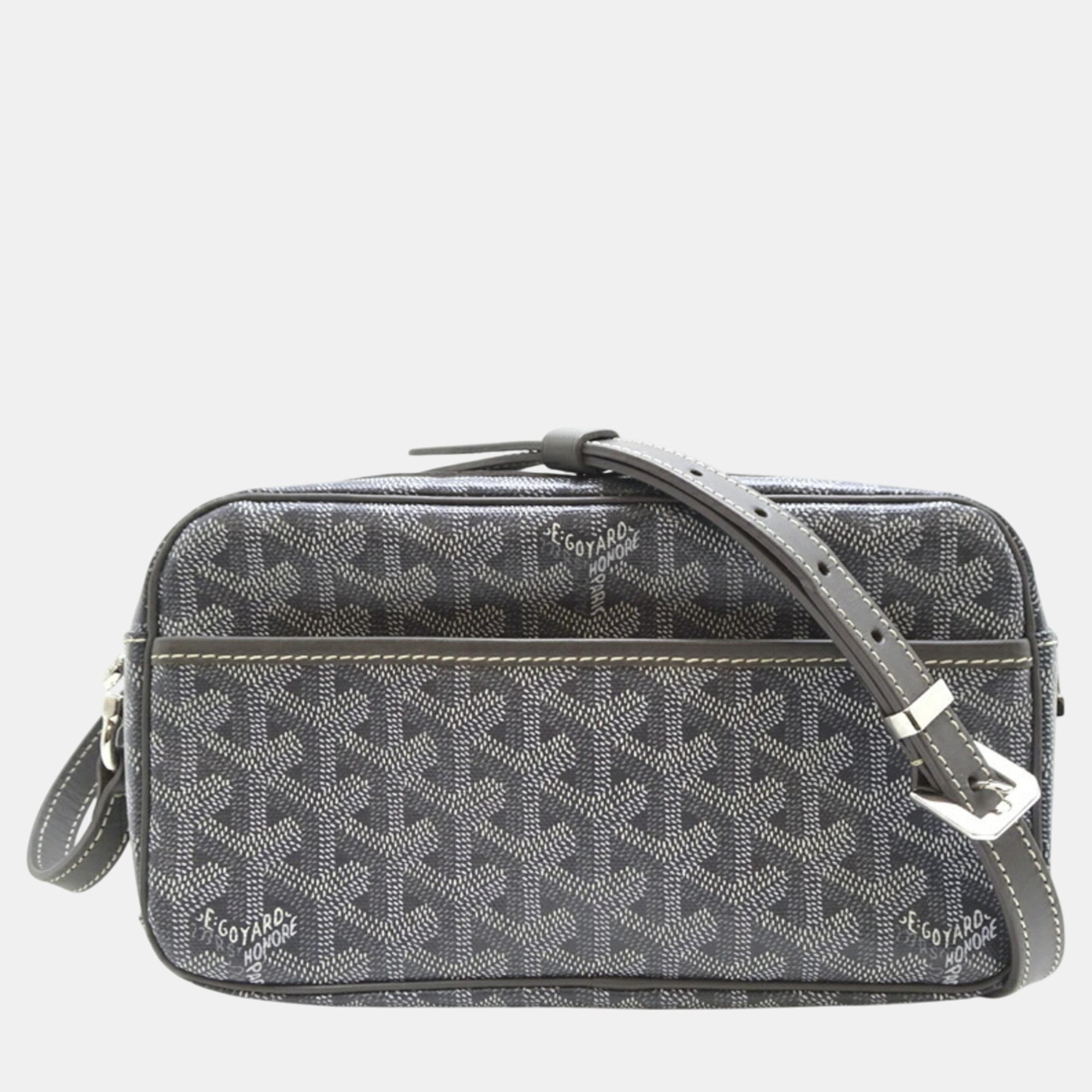 

Goyard Grey Goyardine Cup Vert Pm Shoulder Bag