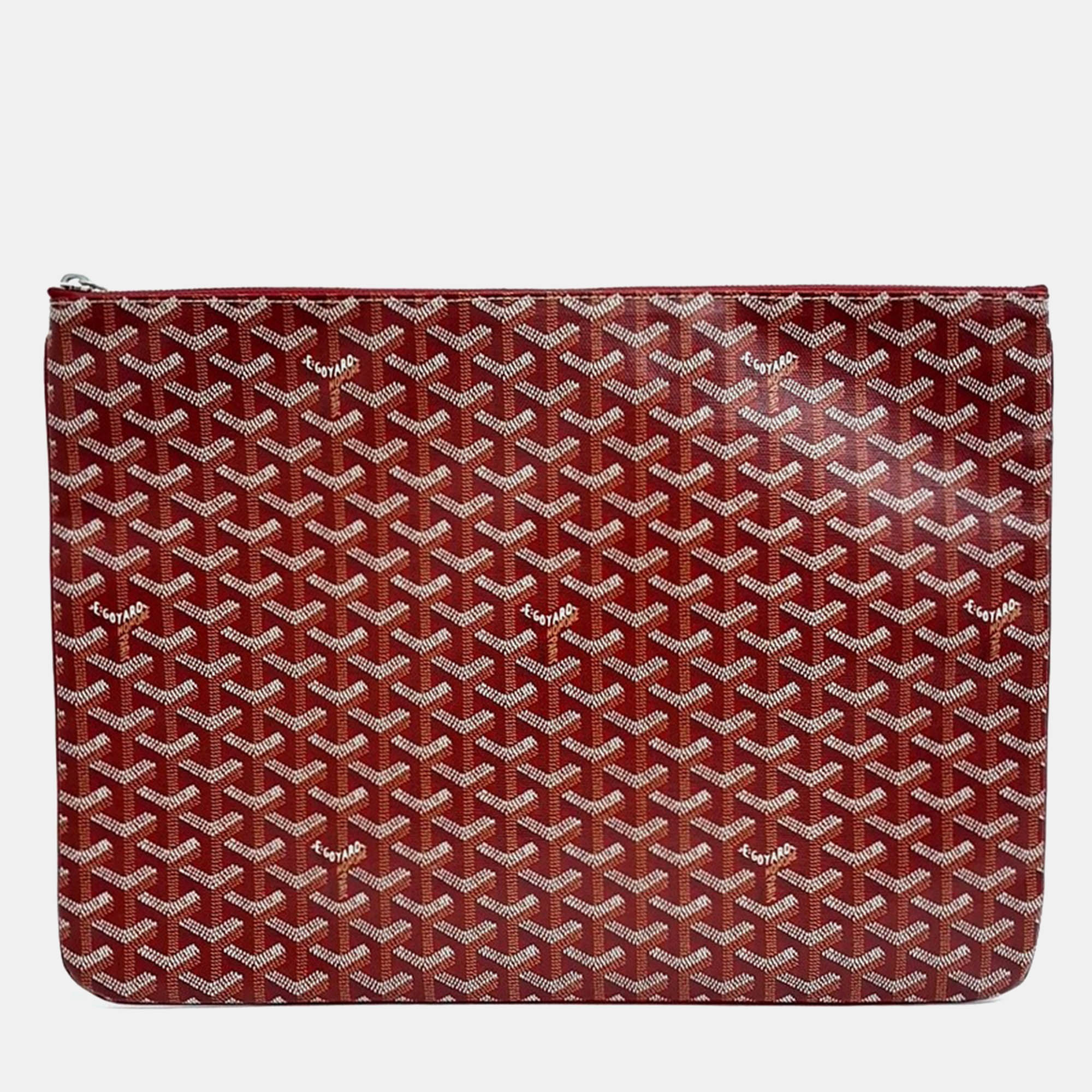 

Goyard Red PVC Goyard Senna GM bag