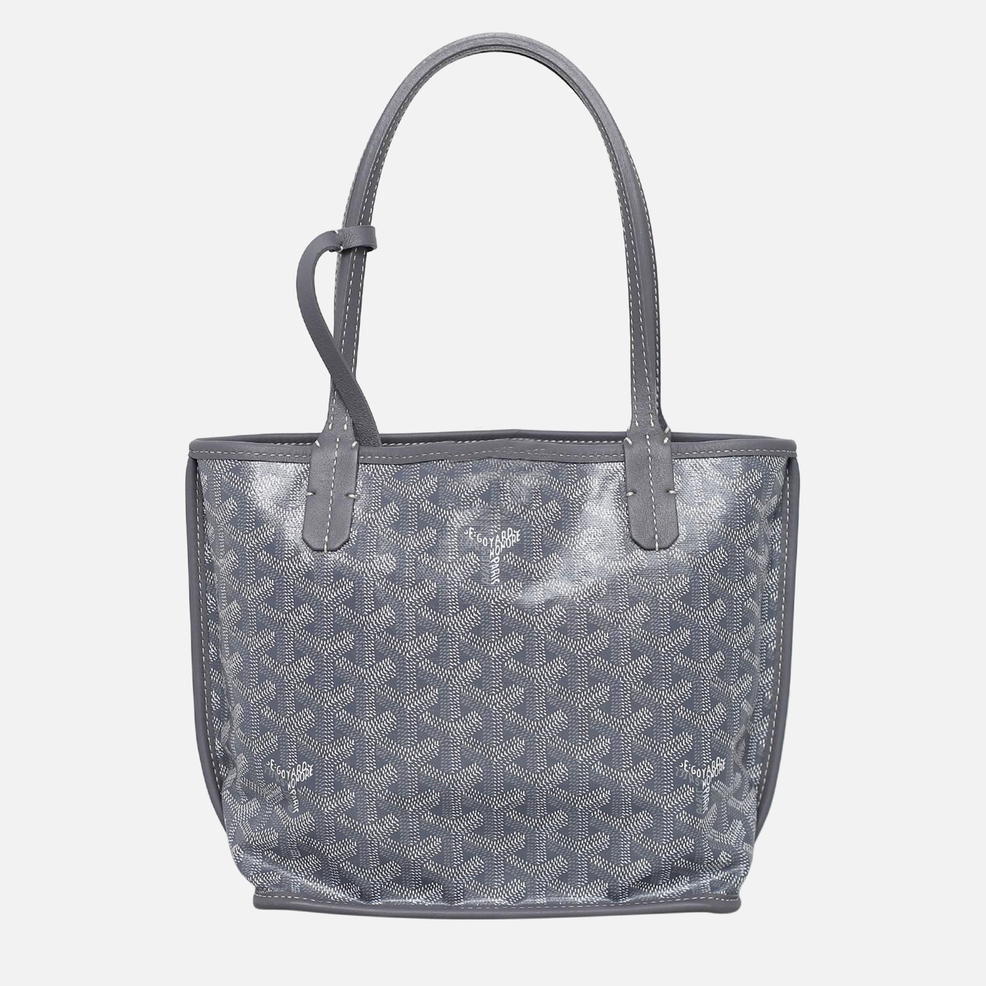 

Goyard Mini Anjou Bag, Grey