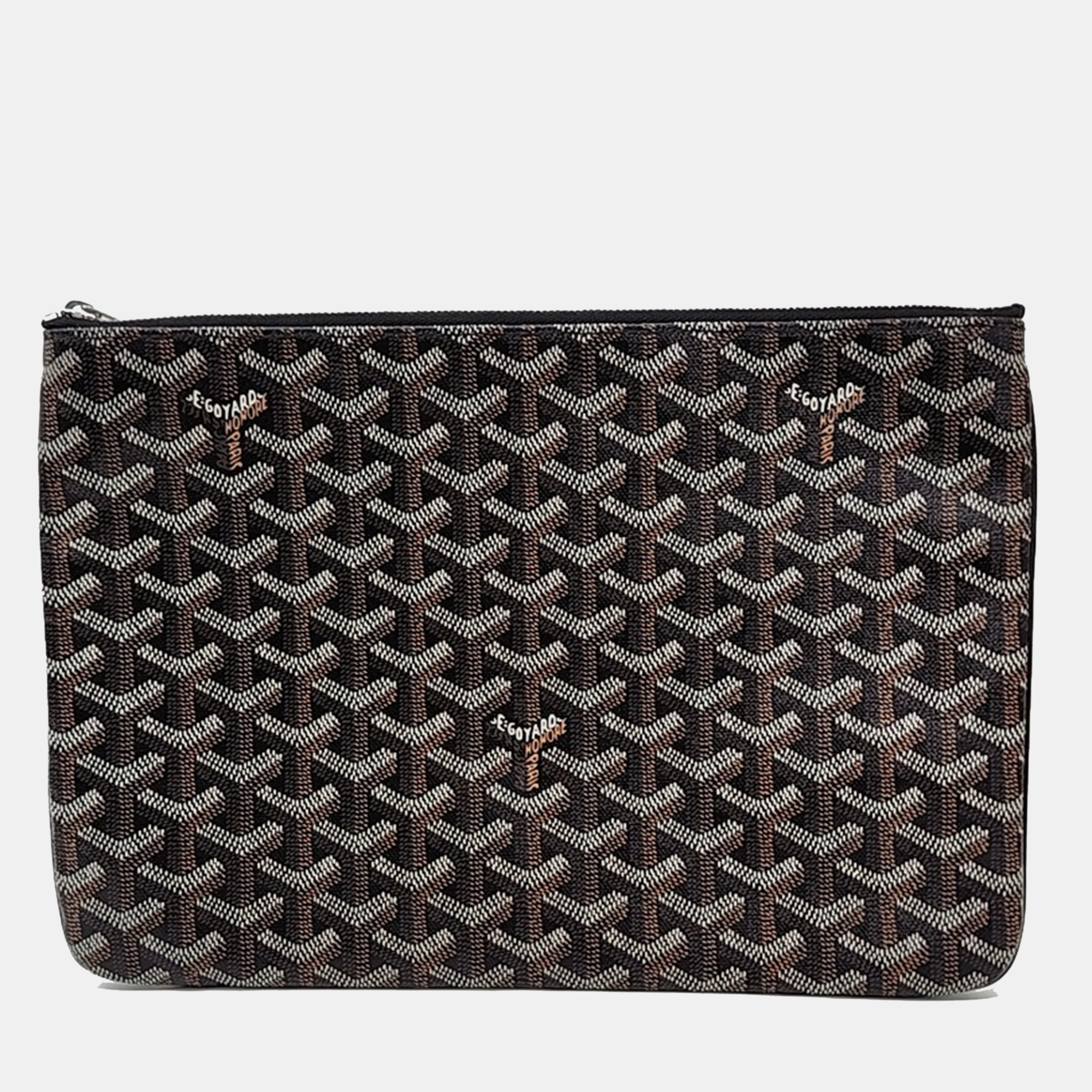 

Goyard Black Coated Canvas Senna MM bag