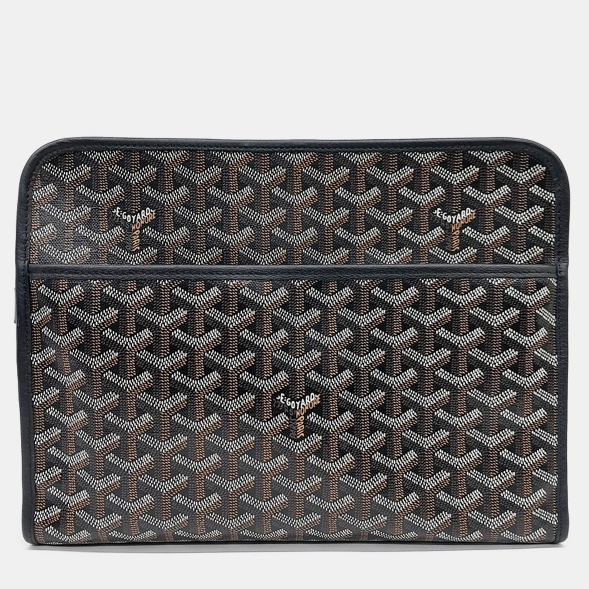 

Goyard Black Multicolor PVC Juvence GM Bag