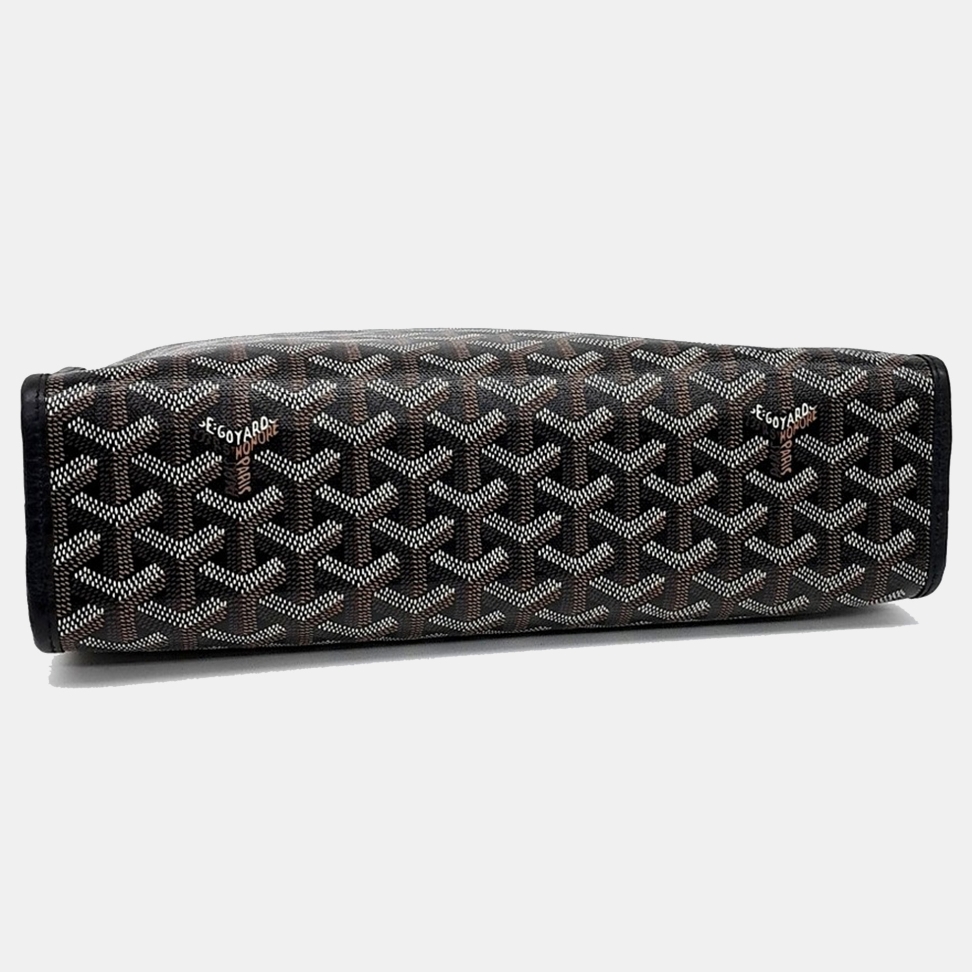 Goyard Black Multicolor PVC Juvence GM Bag 