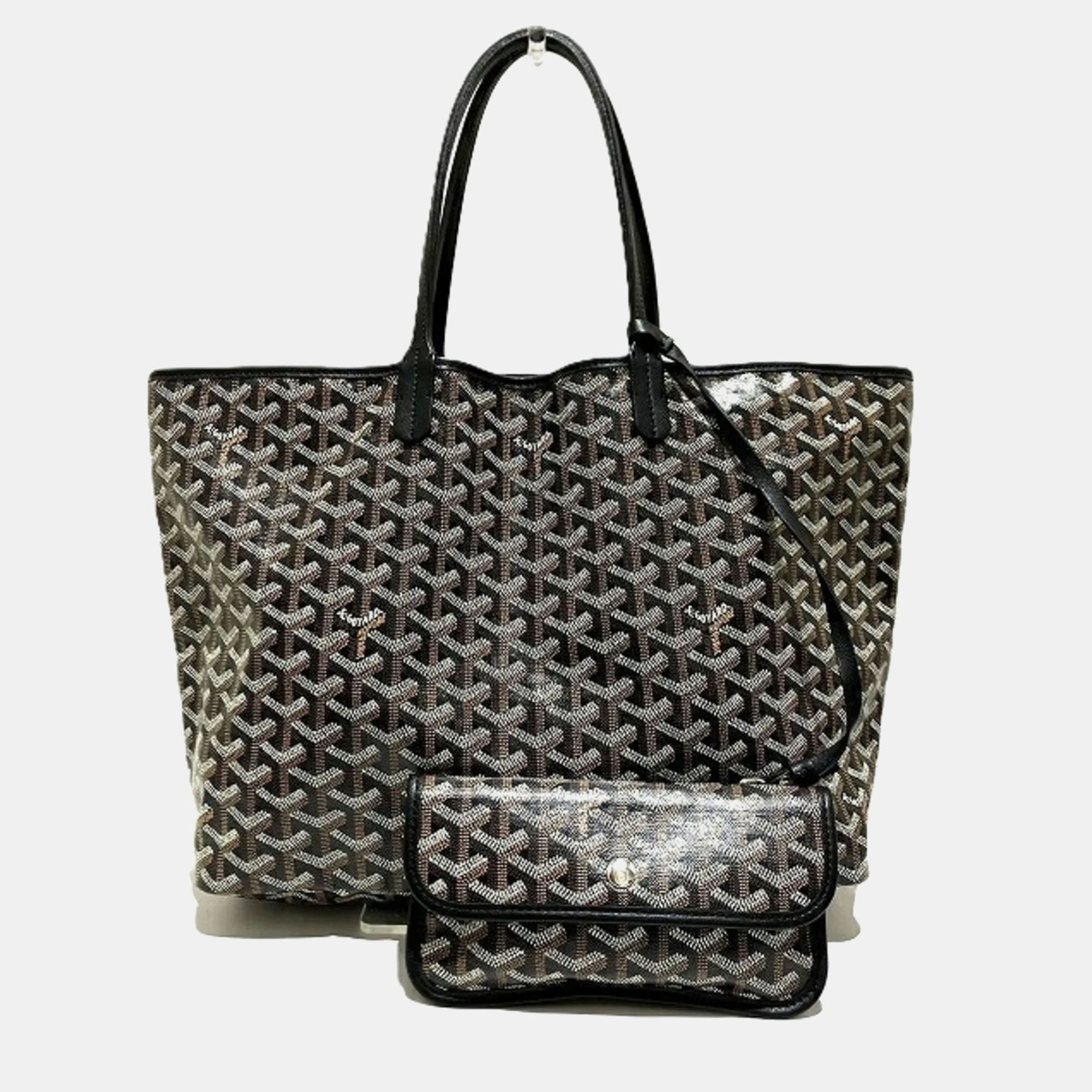 

Goyard Saint Louis Pm Tote Bag, Black