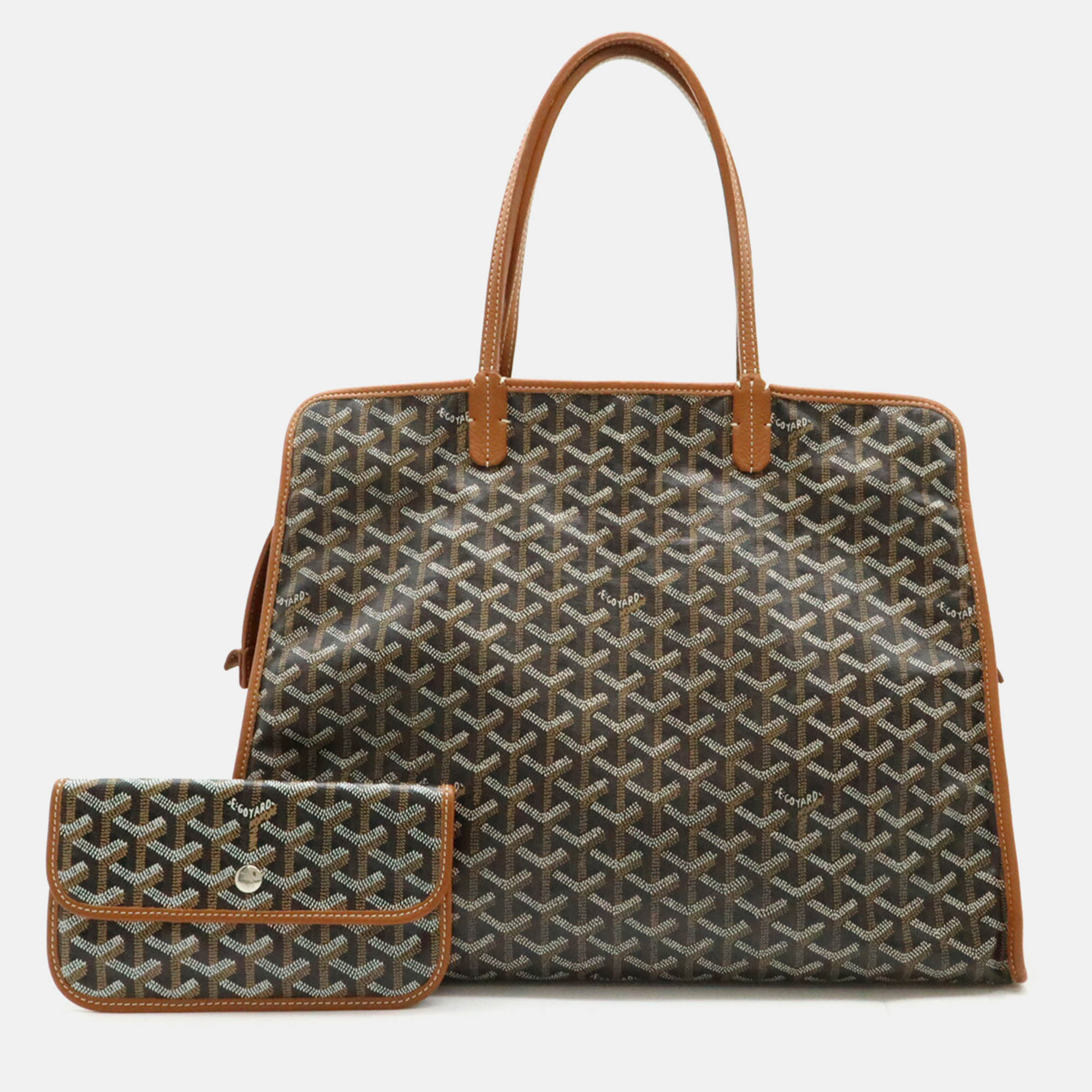 

Goyard Artois Pm Tote Bag Pvc Leather, Black