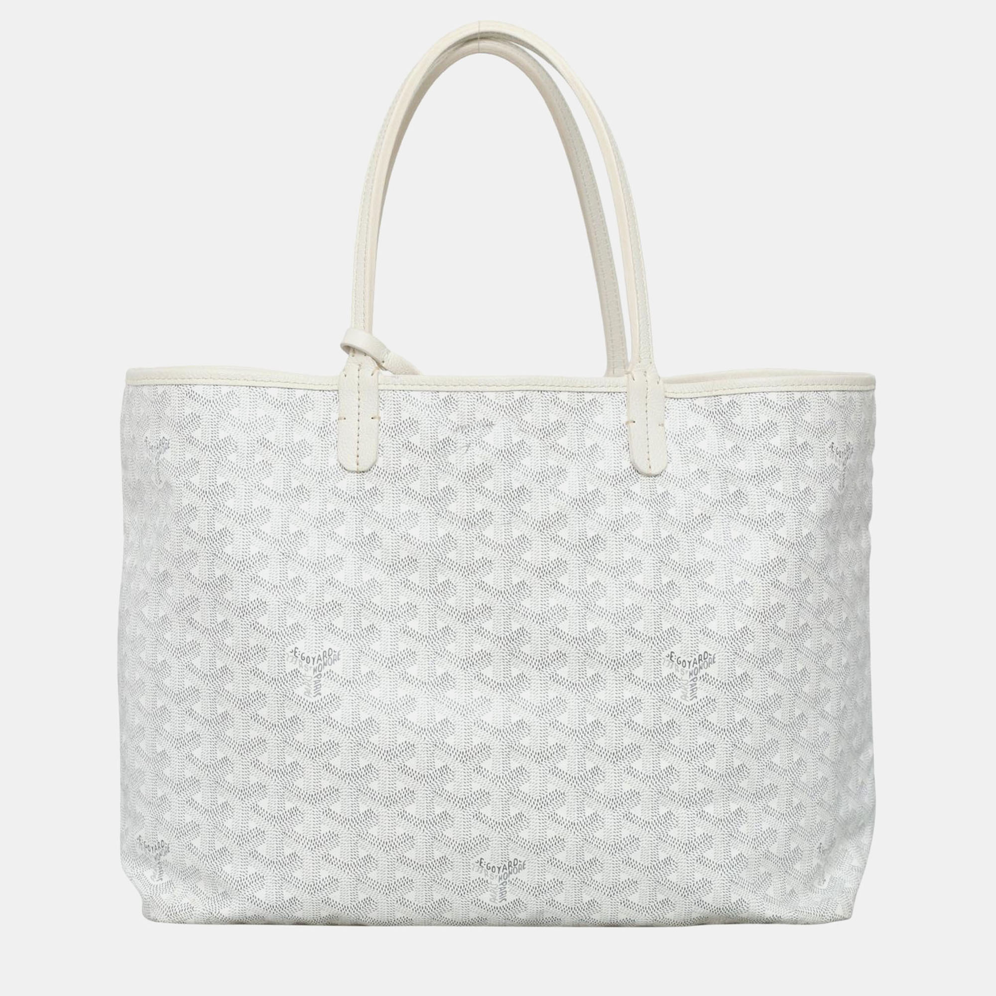 

Goyard St Louis Bag Pm Tote Bag, White