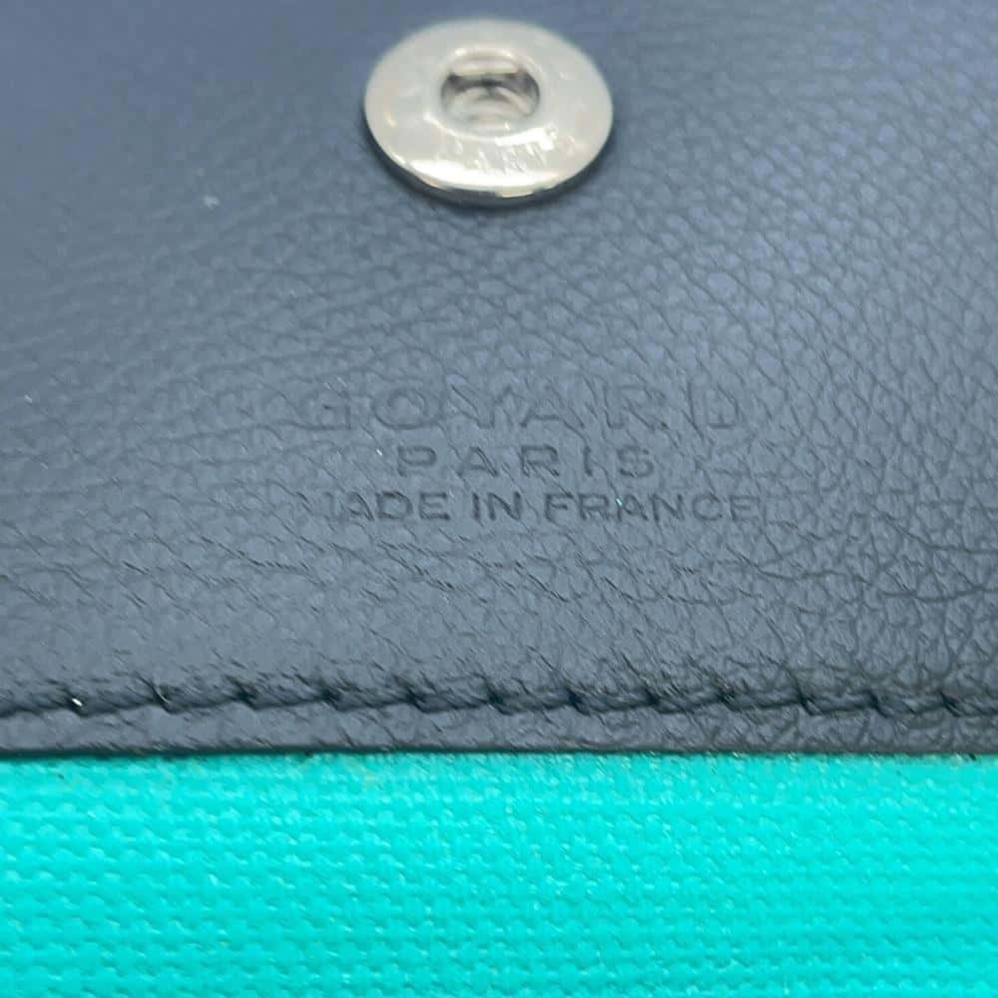 Goyard Black/Green PVC and Leather Saint Louis Clairvoy PM Tote Bag 