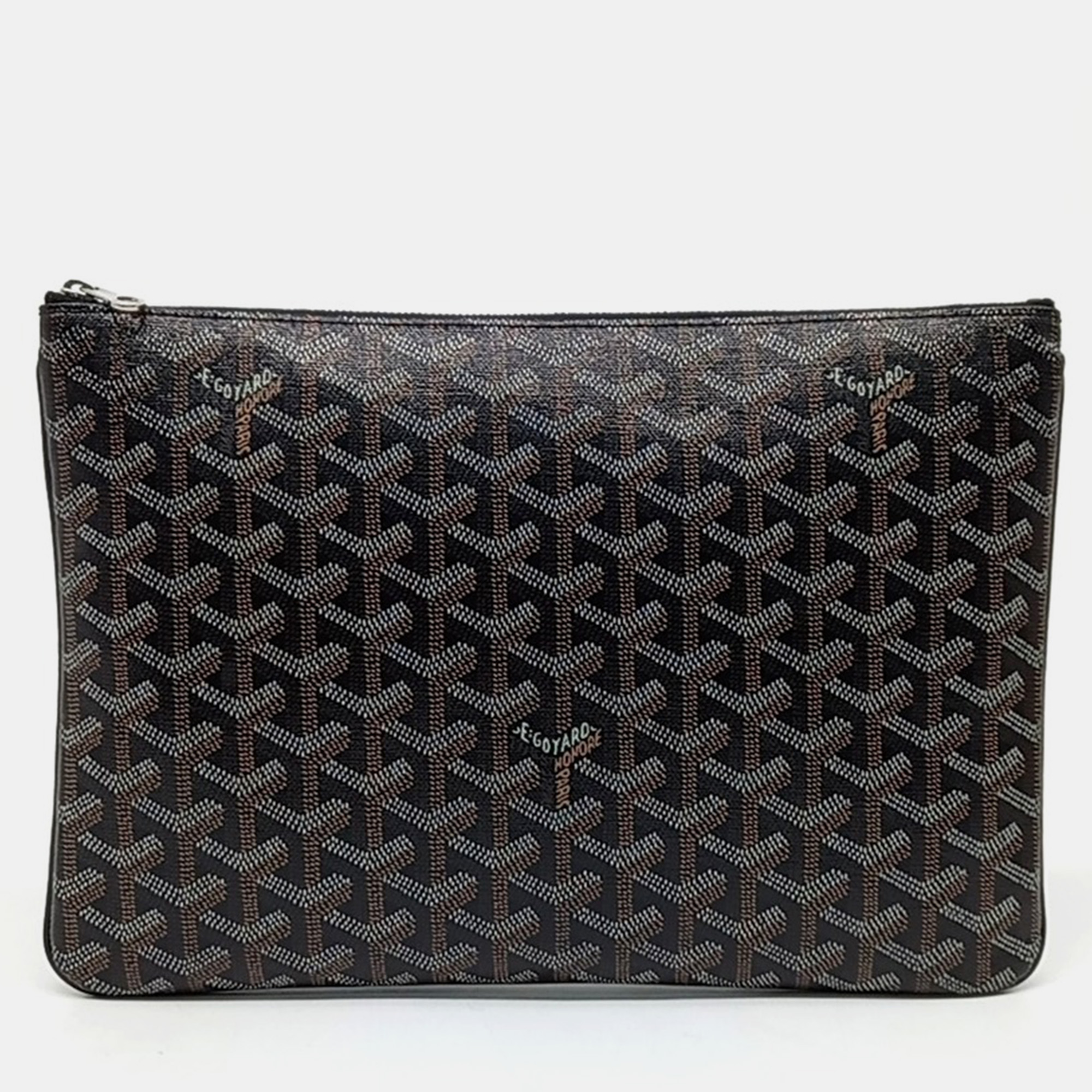 

Goyard Black PVC Senna MM bag