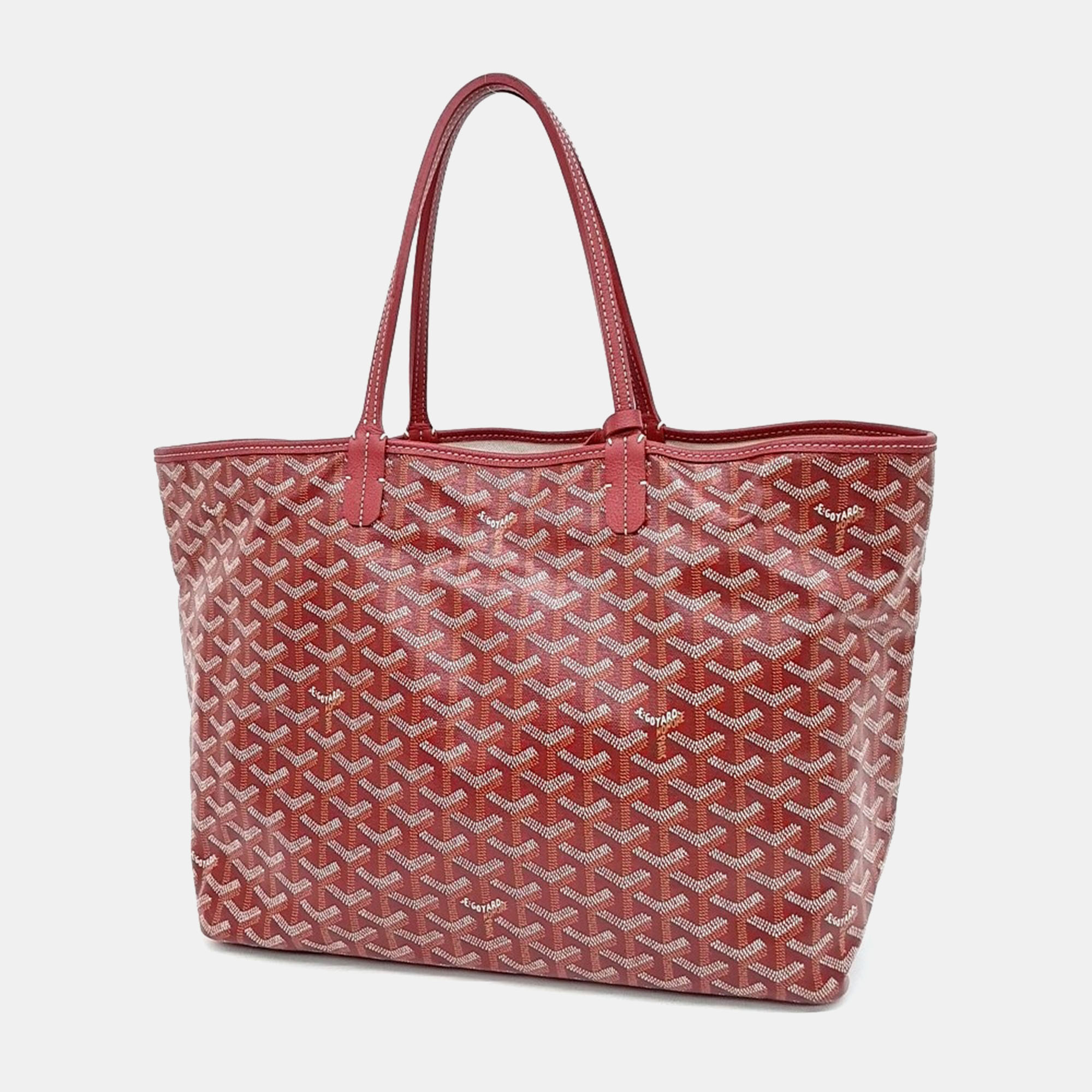 Goyard Red PVC Macage Saint-Louis PM bag 