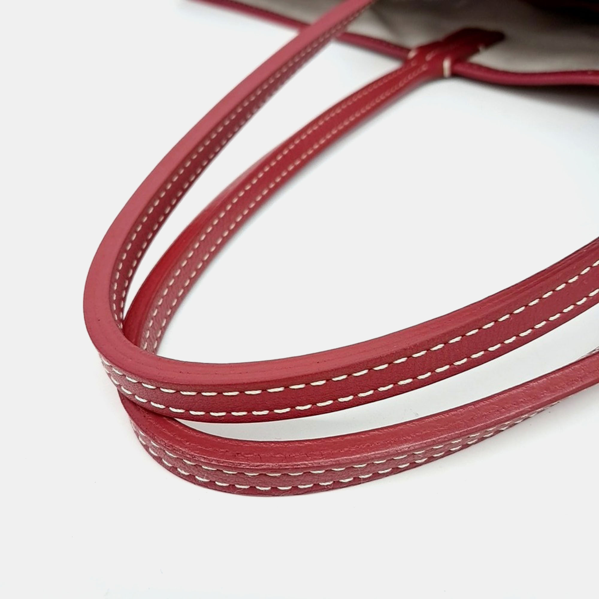 Goyard Red PVC Macage Saint-Louis PM bag 