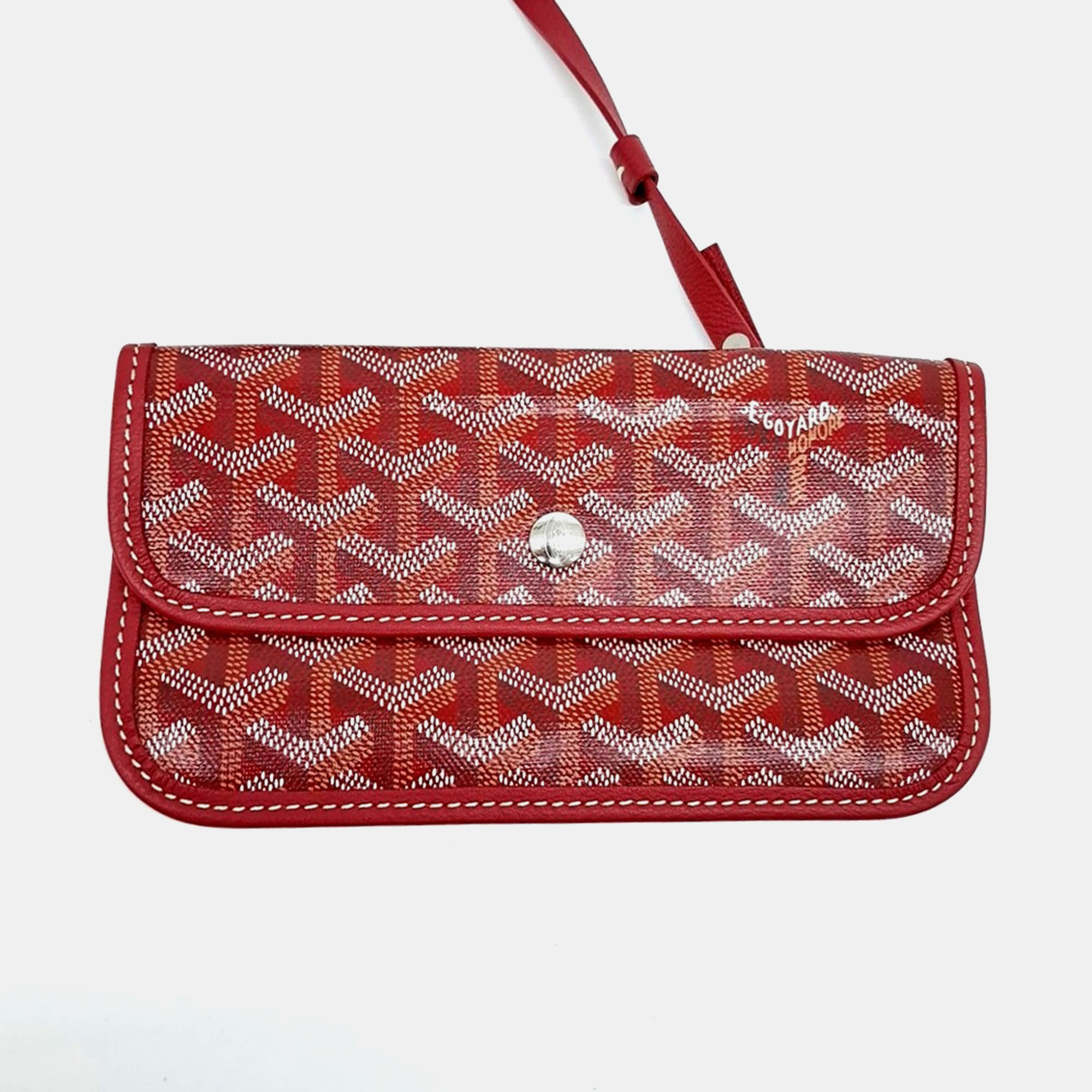Goyard Red PVC Macage Saint-Louis PM bag 
