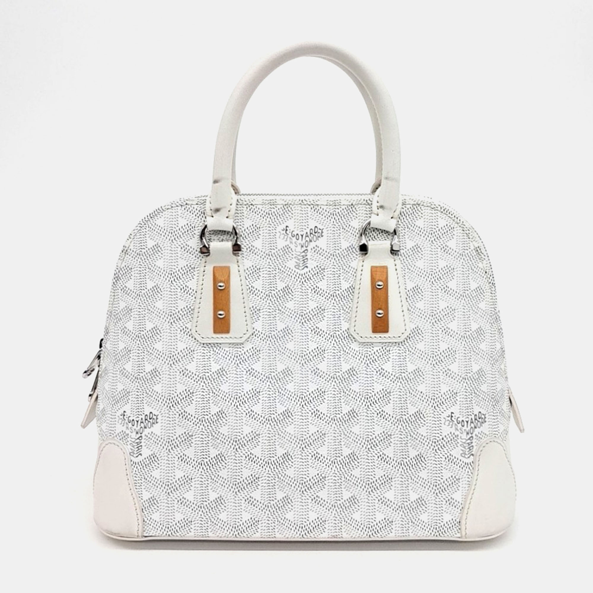 

Goyard White PVC Vendome Mini Bag