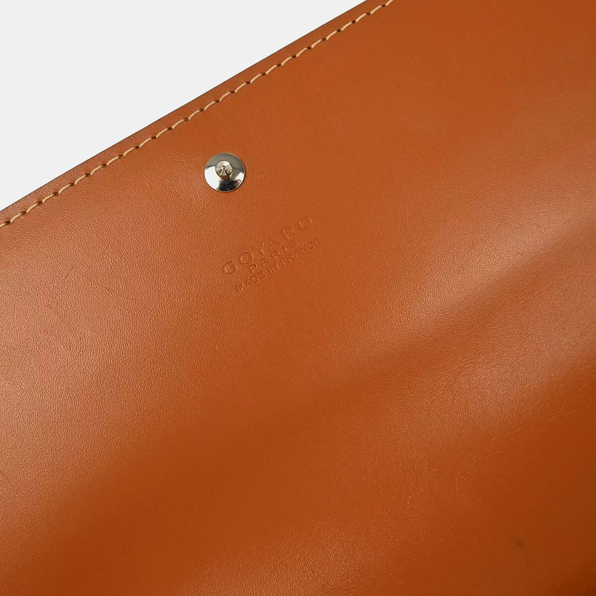 Goyard Brown Goyardine Coated Canvas Varenne Wallet on Strap 