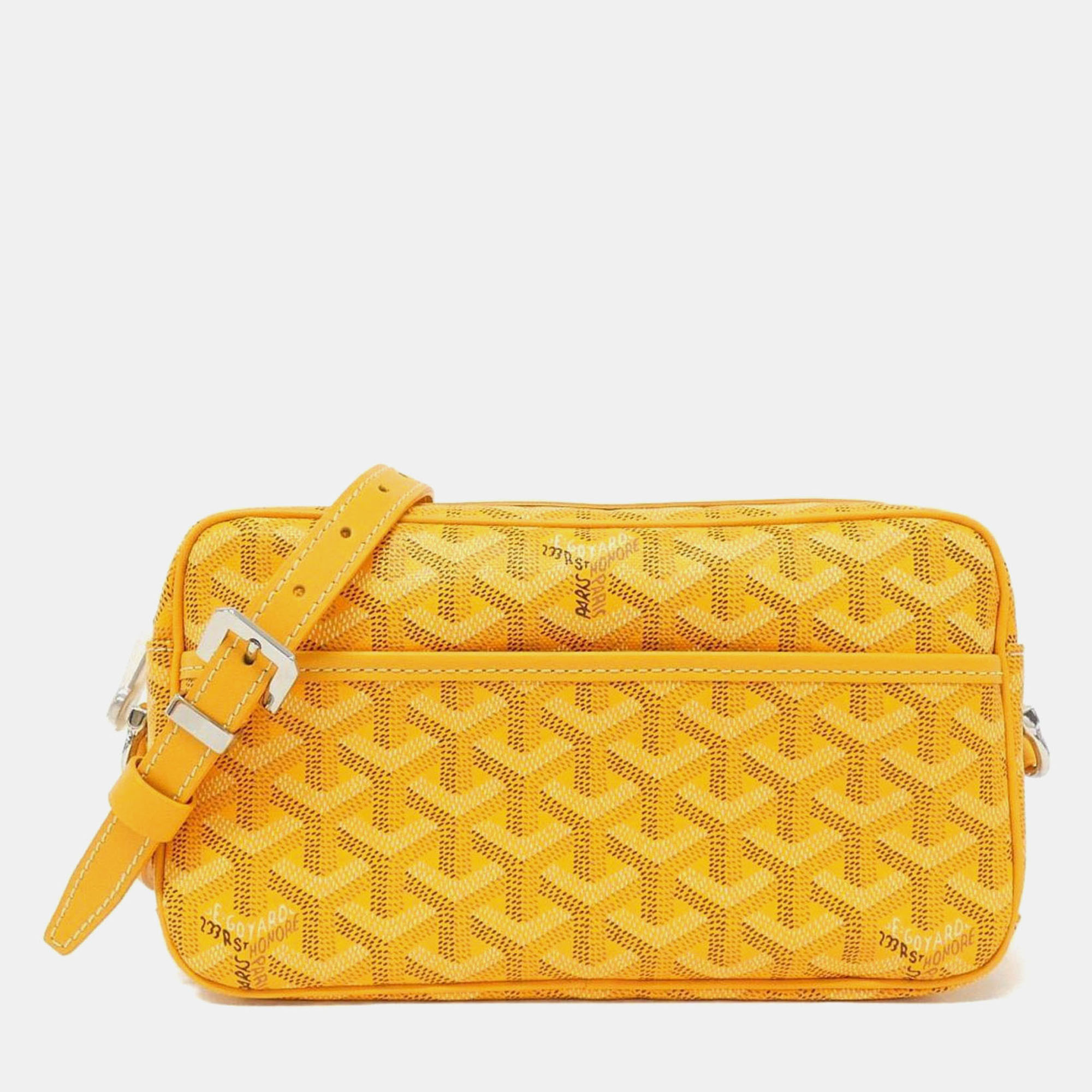 

Goyard Cup Vert Ama Capvert Shoulder Bag, Yellow